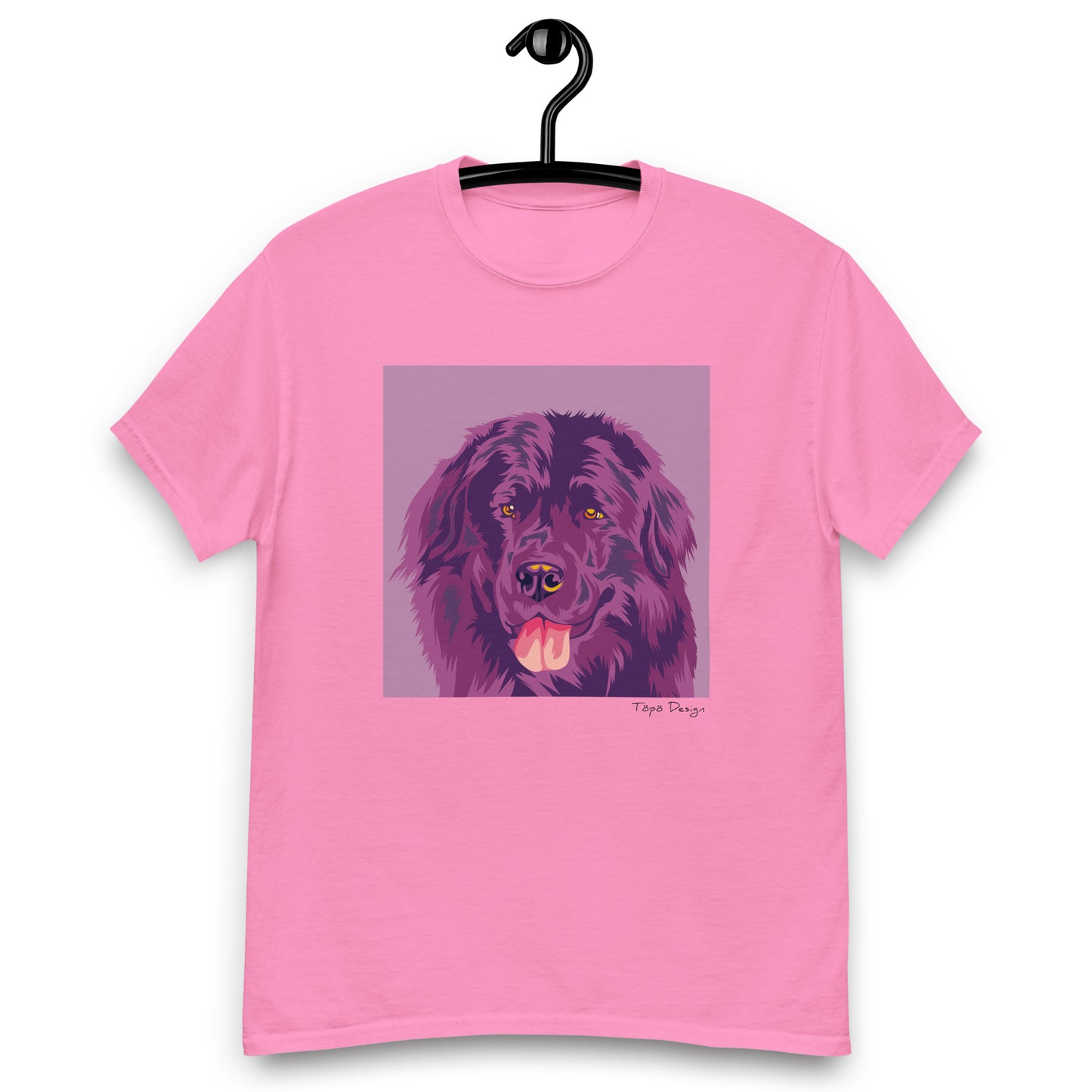 Newfoundlandinkoira T-paita, Pop Art