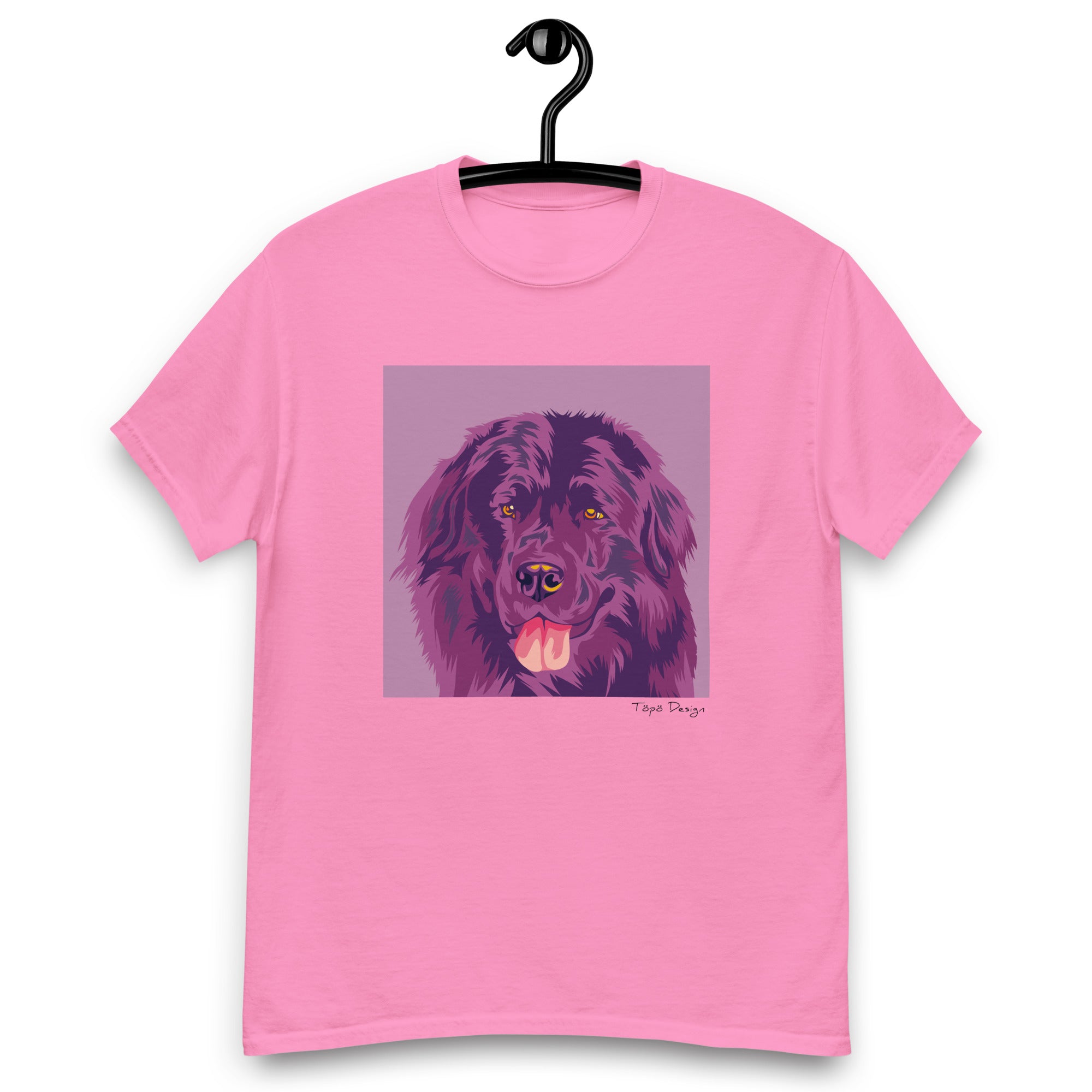 Newfoundlandinkoira T-paita, Pop Art