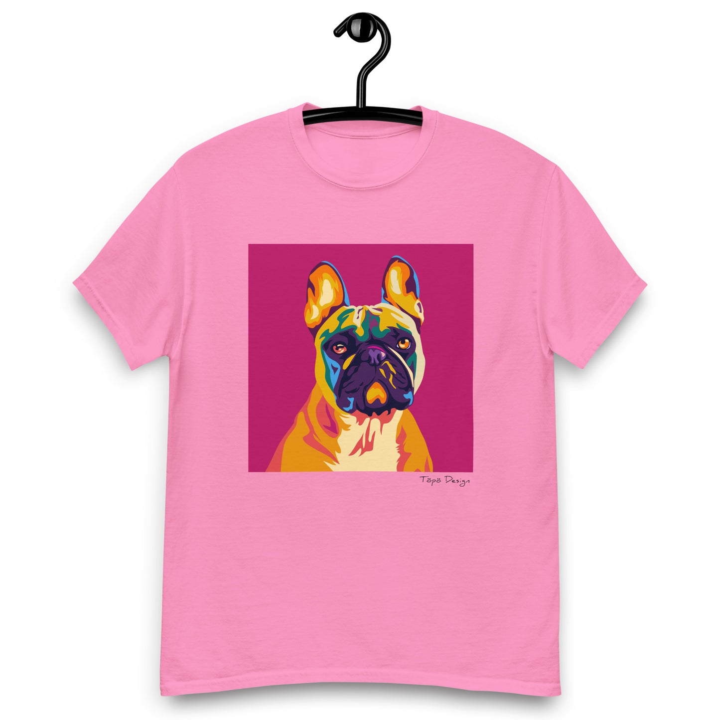 Ranskanbulldoggi T-paita, Pop Art
