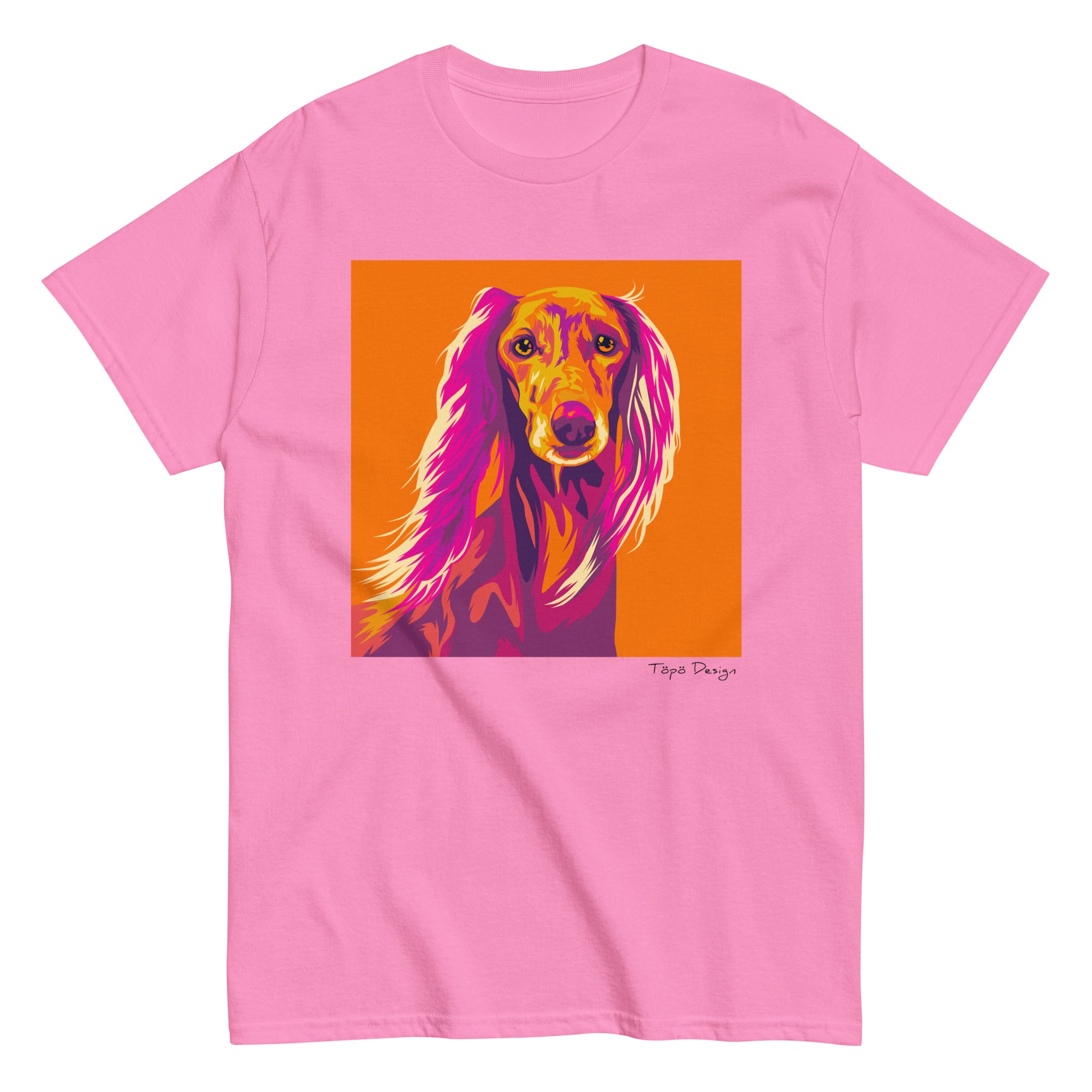 Saluki T-paita, Pop Art