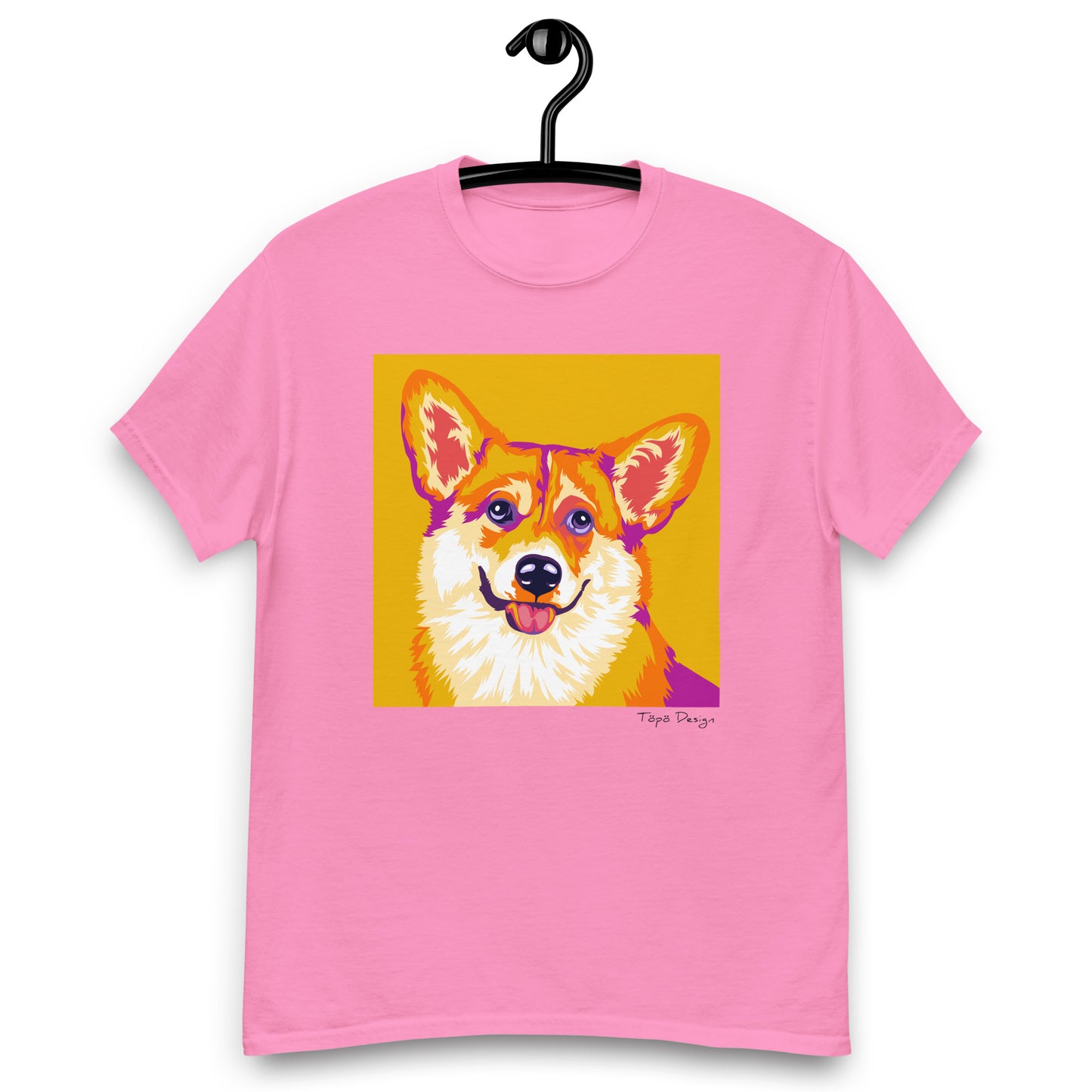 Welsh corgi pembroke T-paita, Pop Art