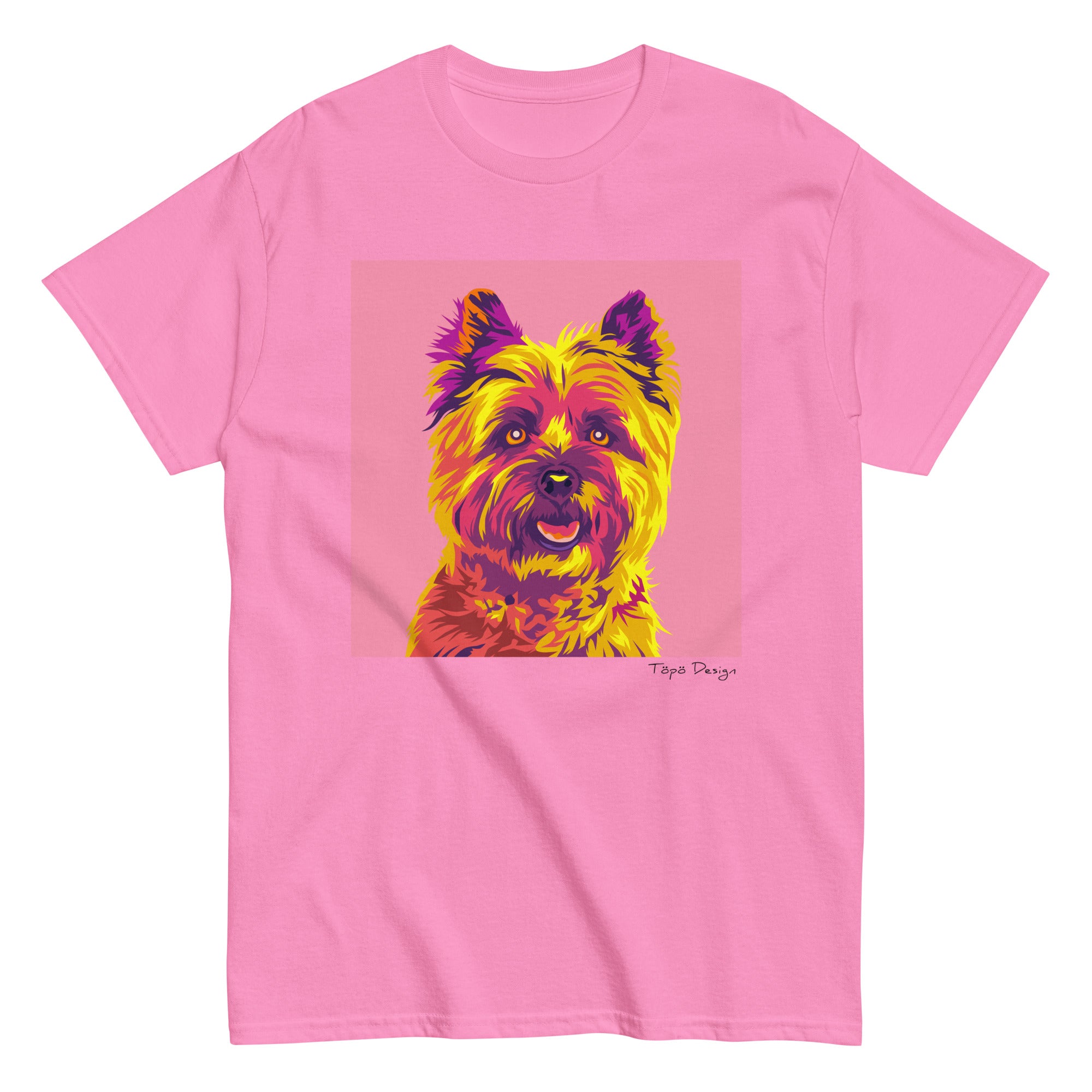Cairnterrieri T-paita, Pop Art