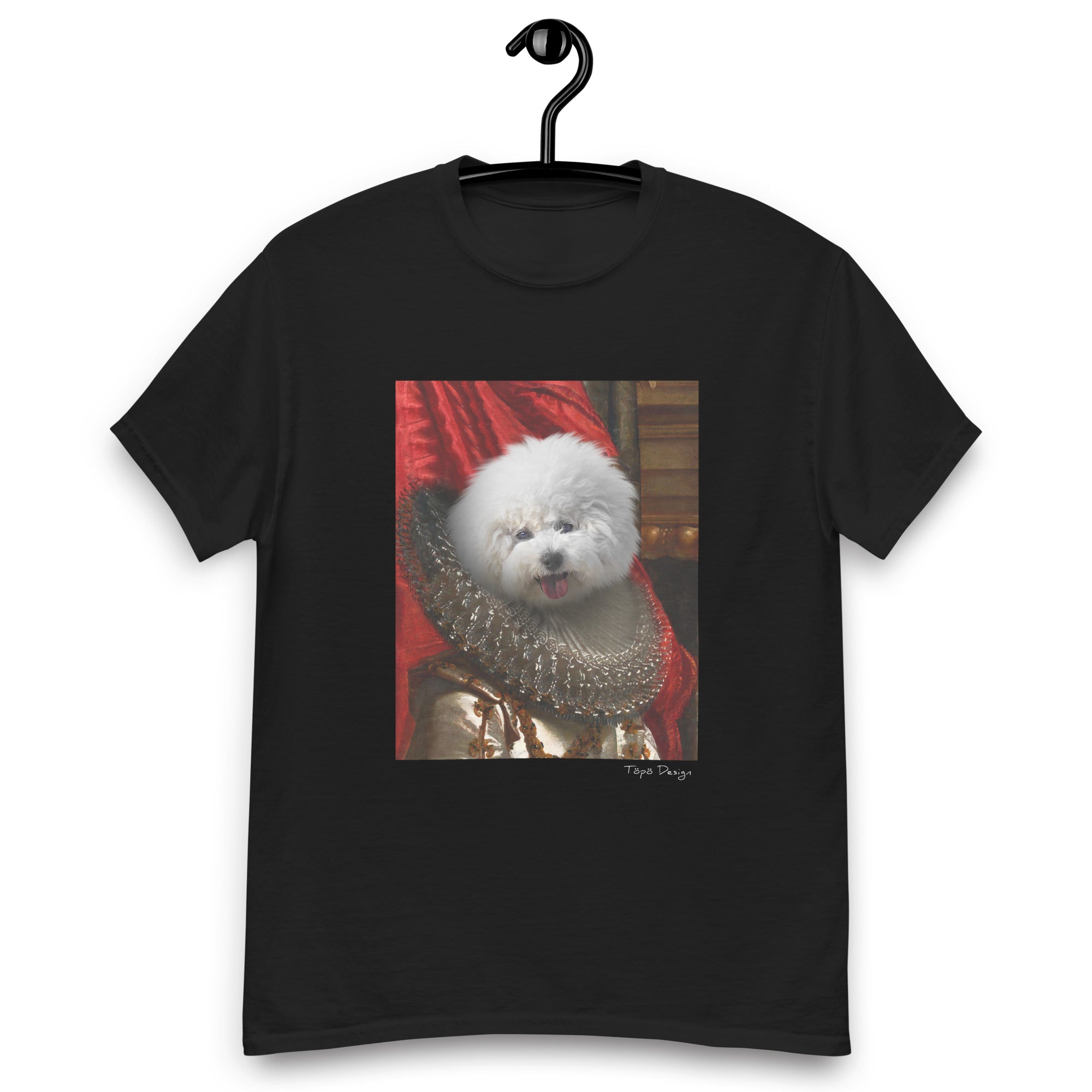 Bichon Frisé koira T-paita, The King