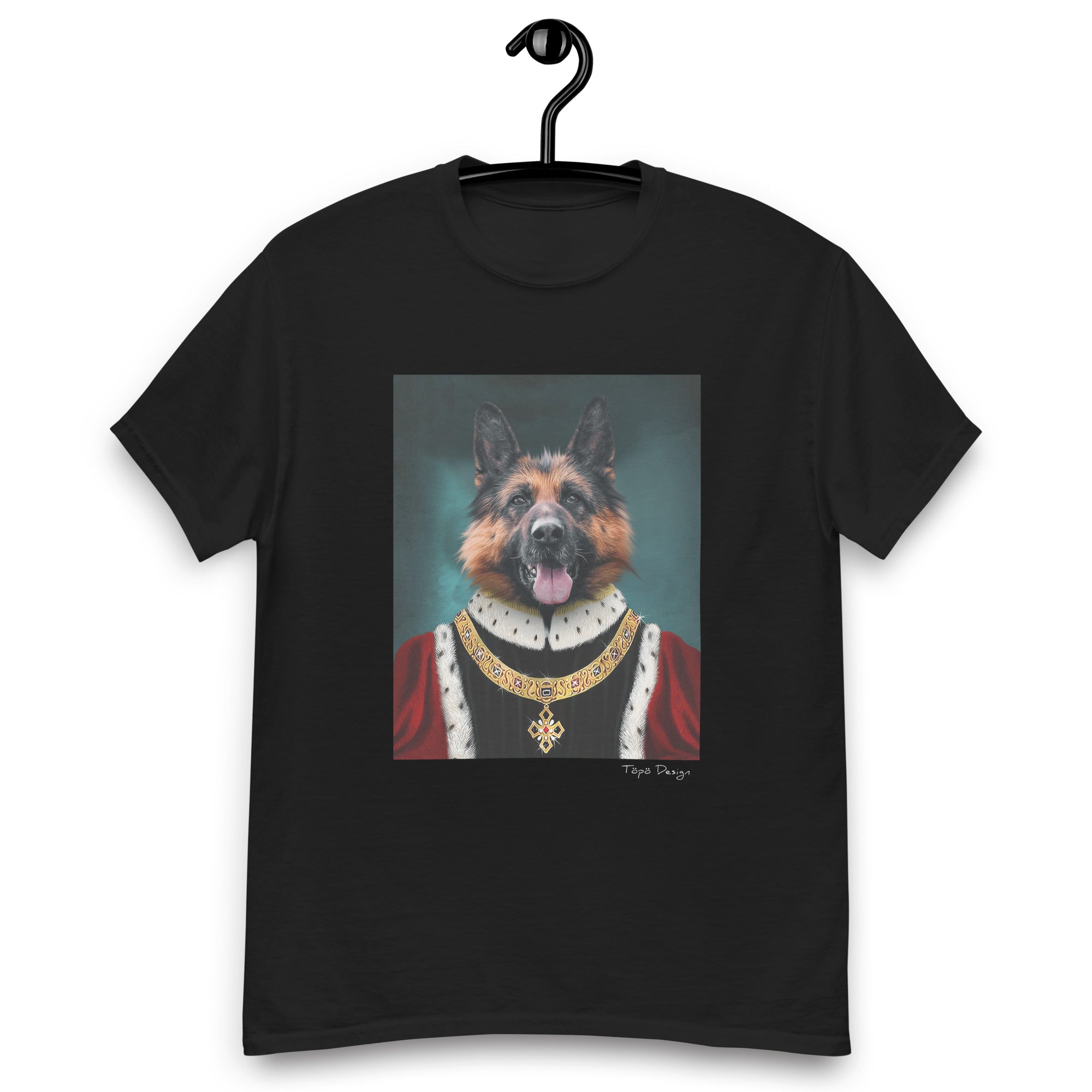 Saksanpaimenkoira T-paita, The King