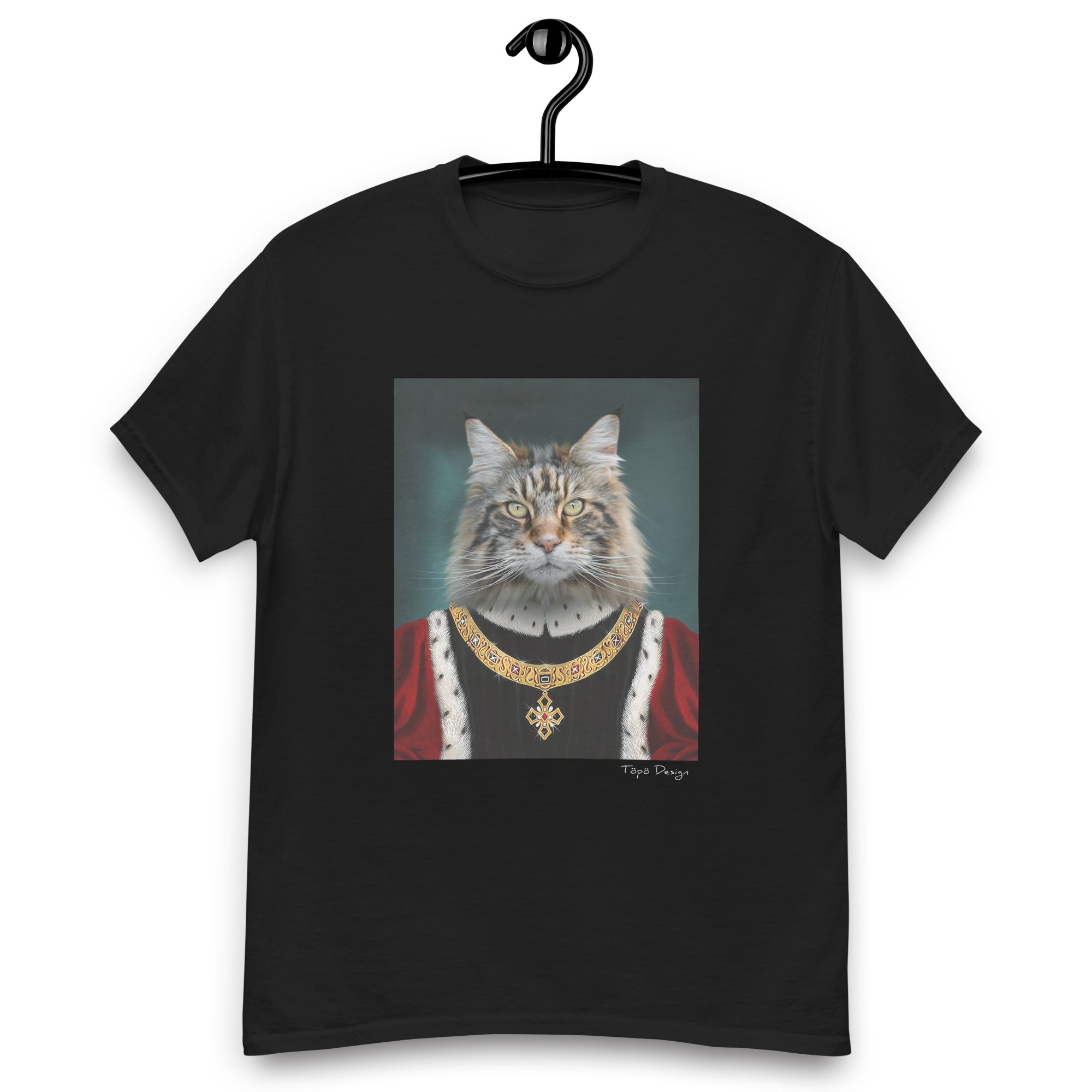 Maine Coon kissa T-paita, The King