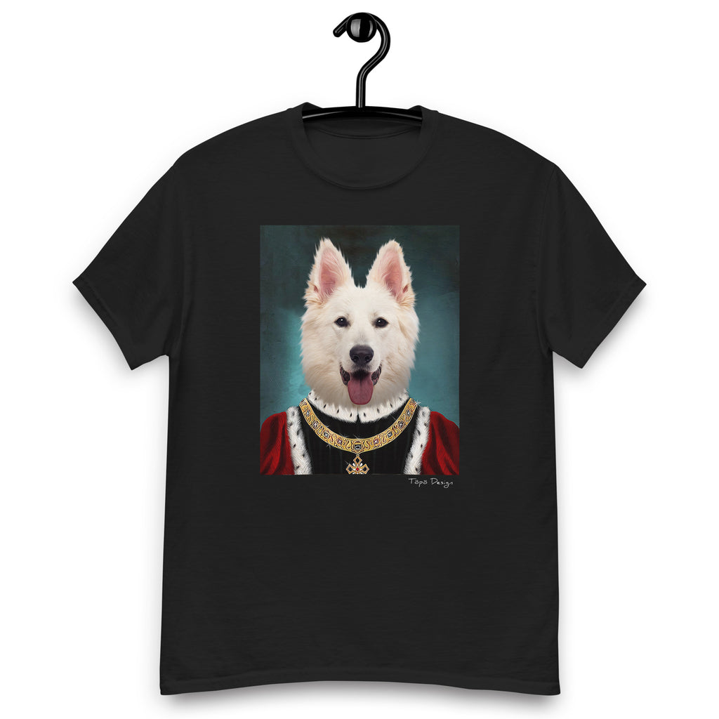 Valkoinenpaimenkoira T-paita, The King