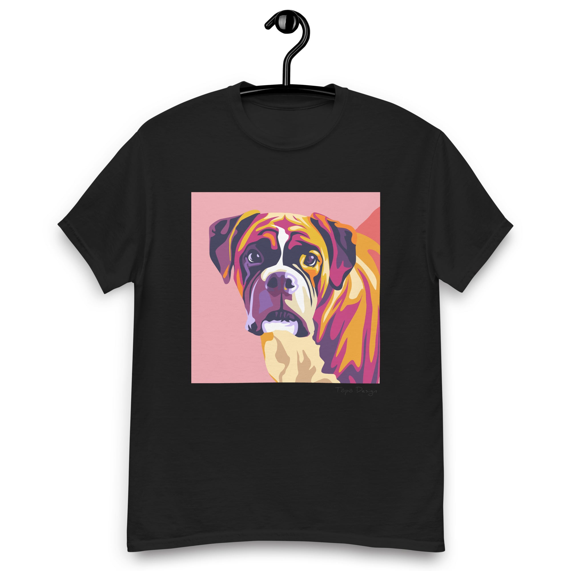 Bokseri T-paita, Pop Art