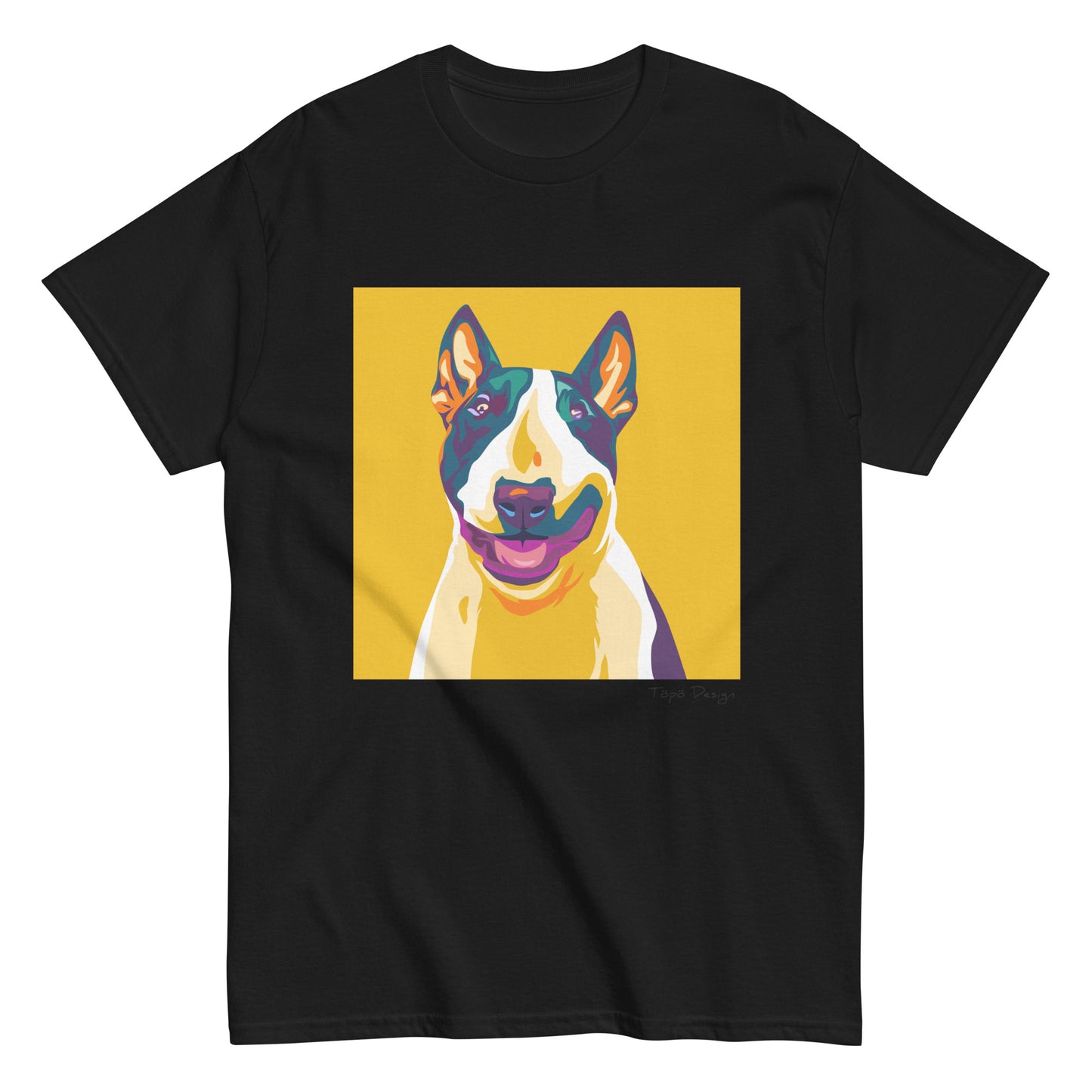 Bullterrieri T-paita, Pop Art