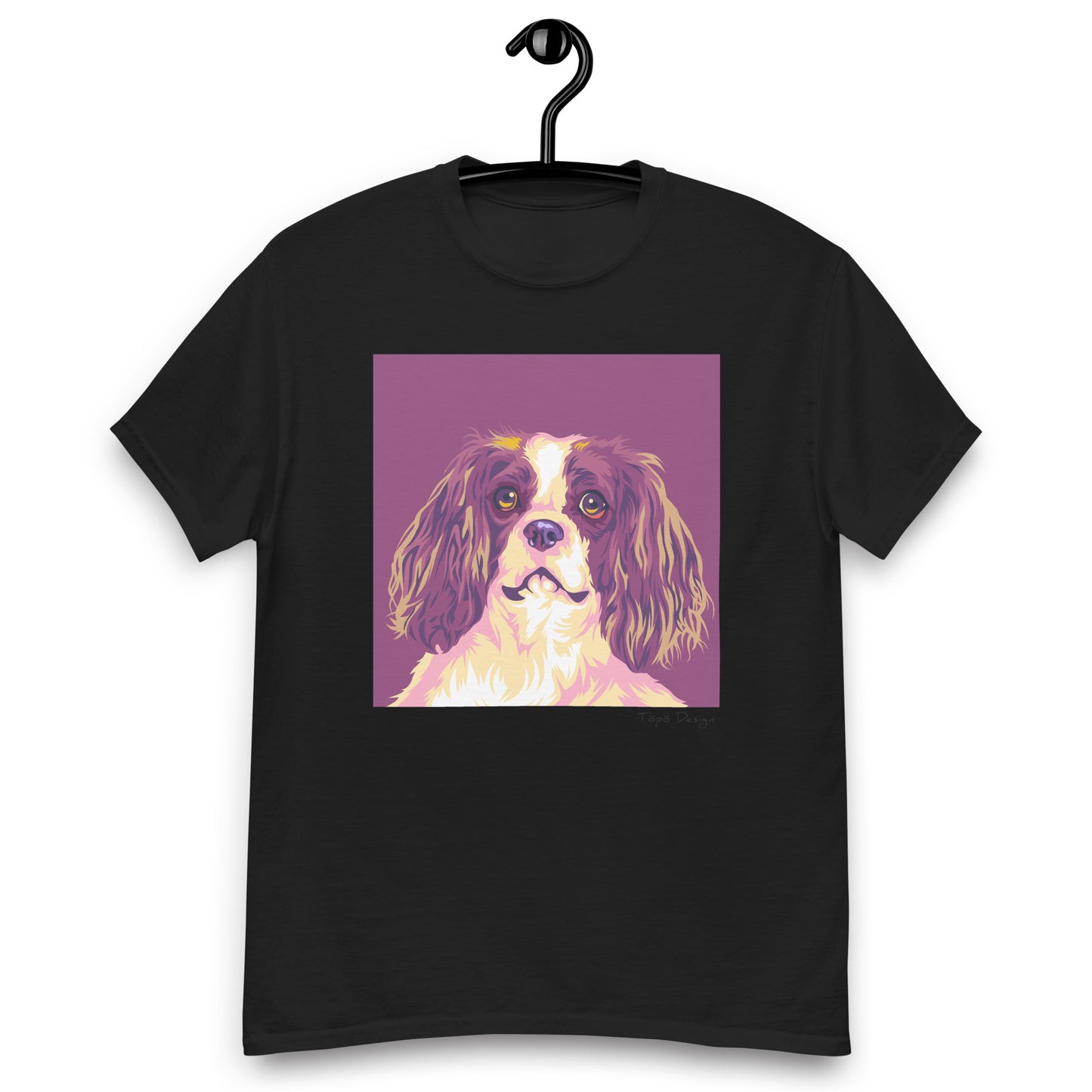Cavalier Kingcharlesinspanieli T-paita, Pop Art