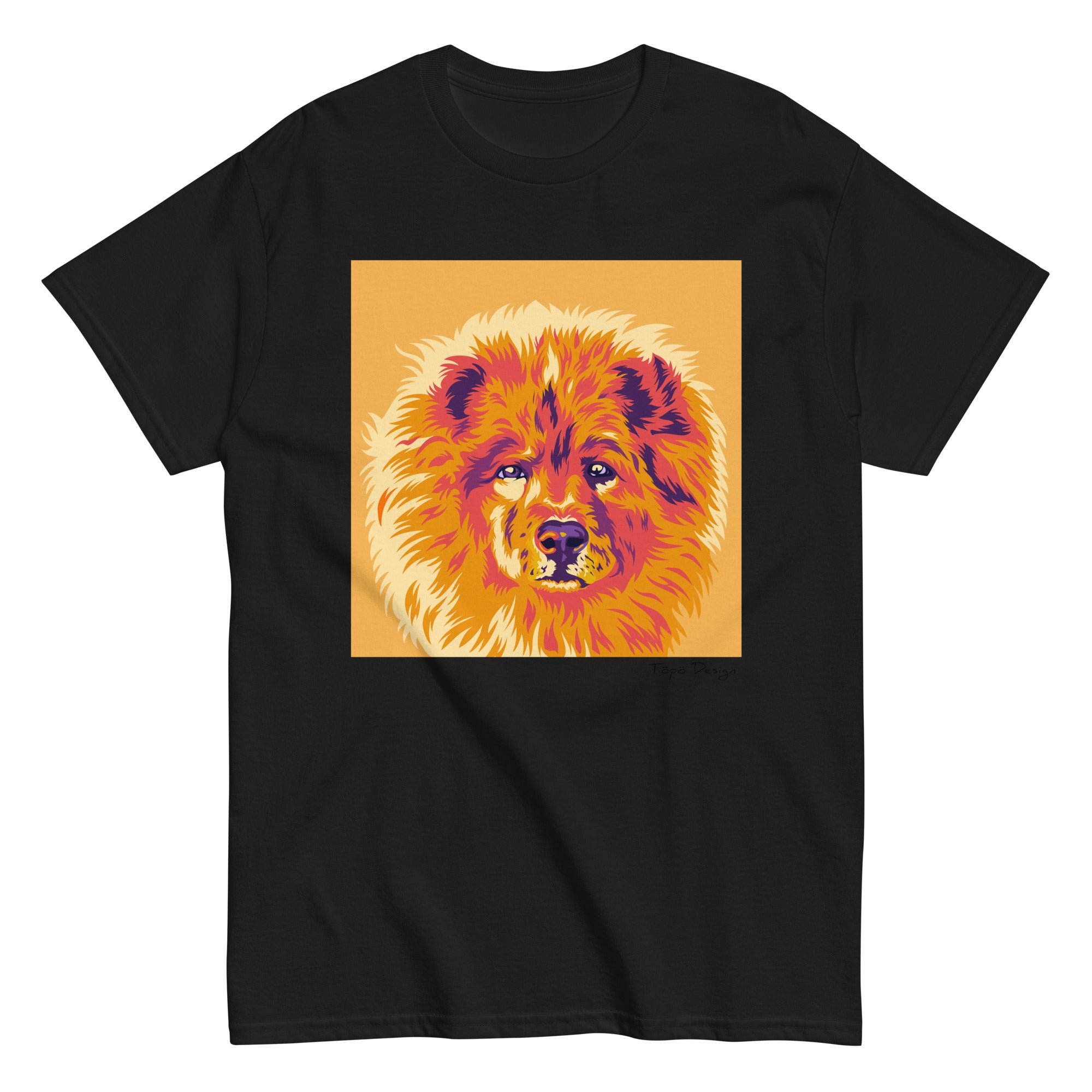 Chow chow T-paita, Pop Art