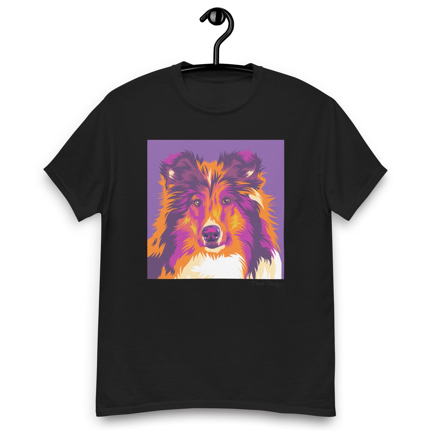 Collie T-paita, Pop Art