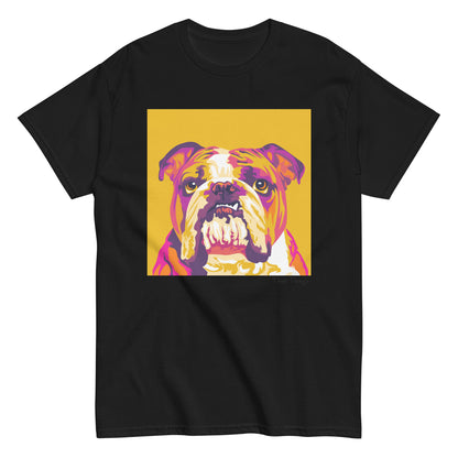 Englanninbulldoggi, T-paita, Pop Art