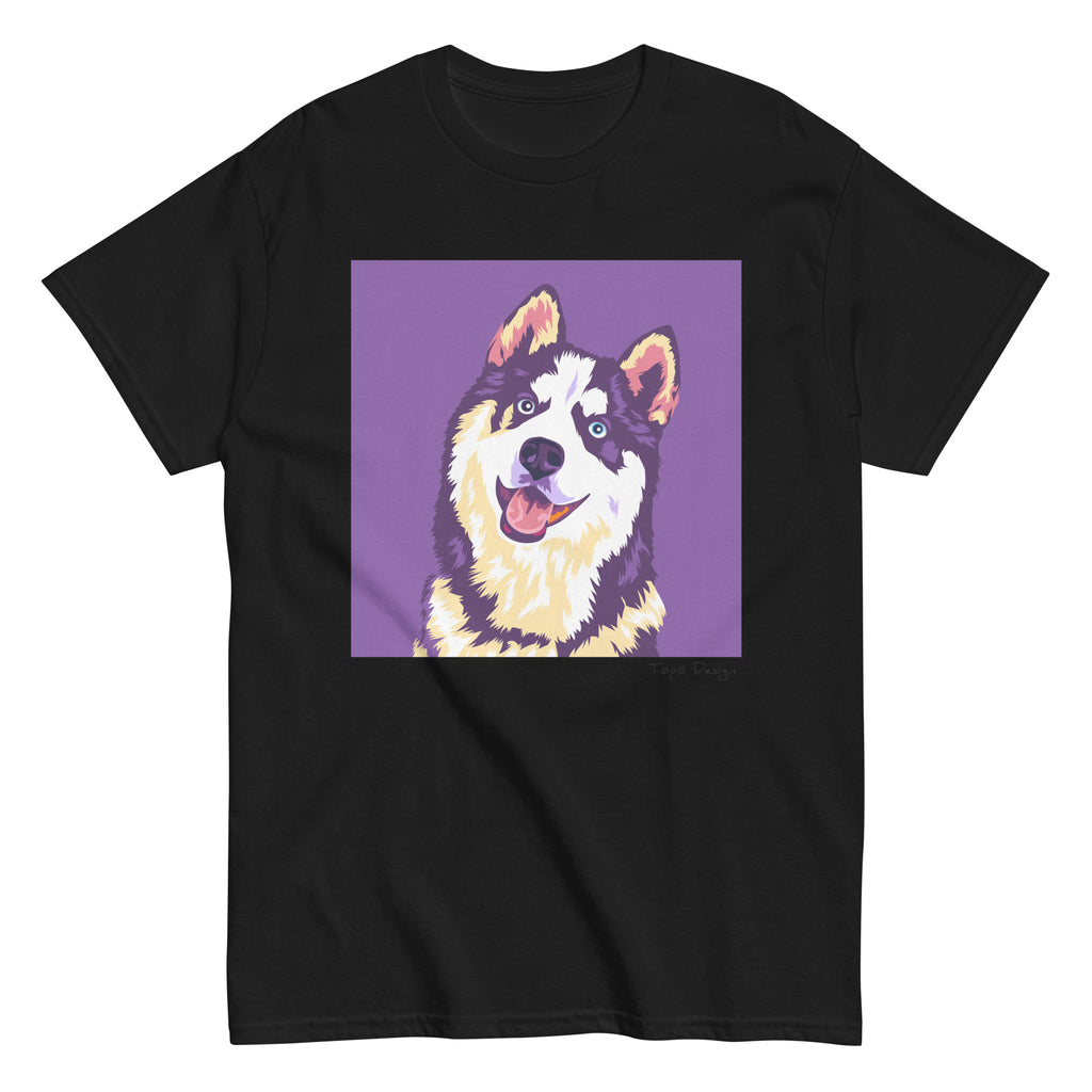 Husky T-paita, Pop Art