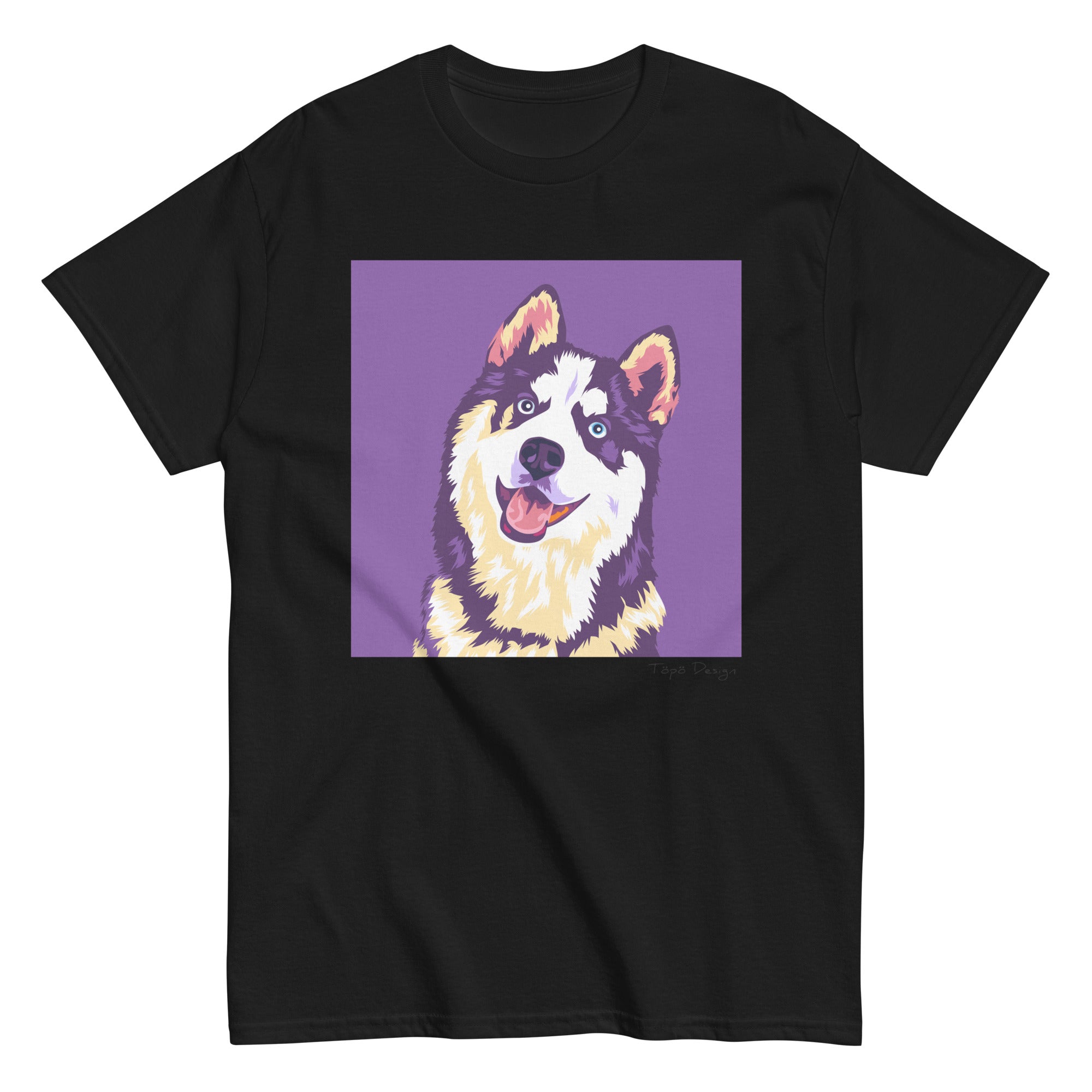 Husky T-paita, Pop Art