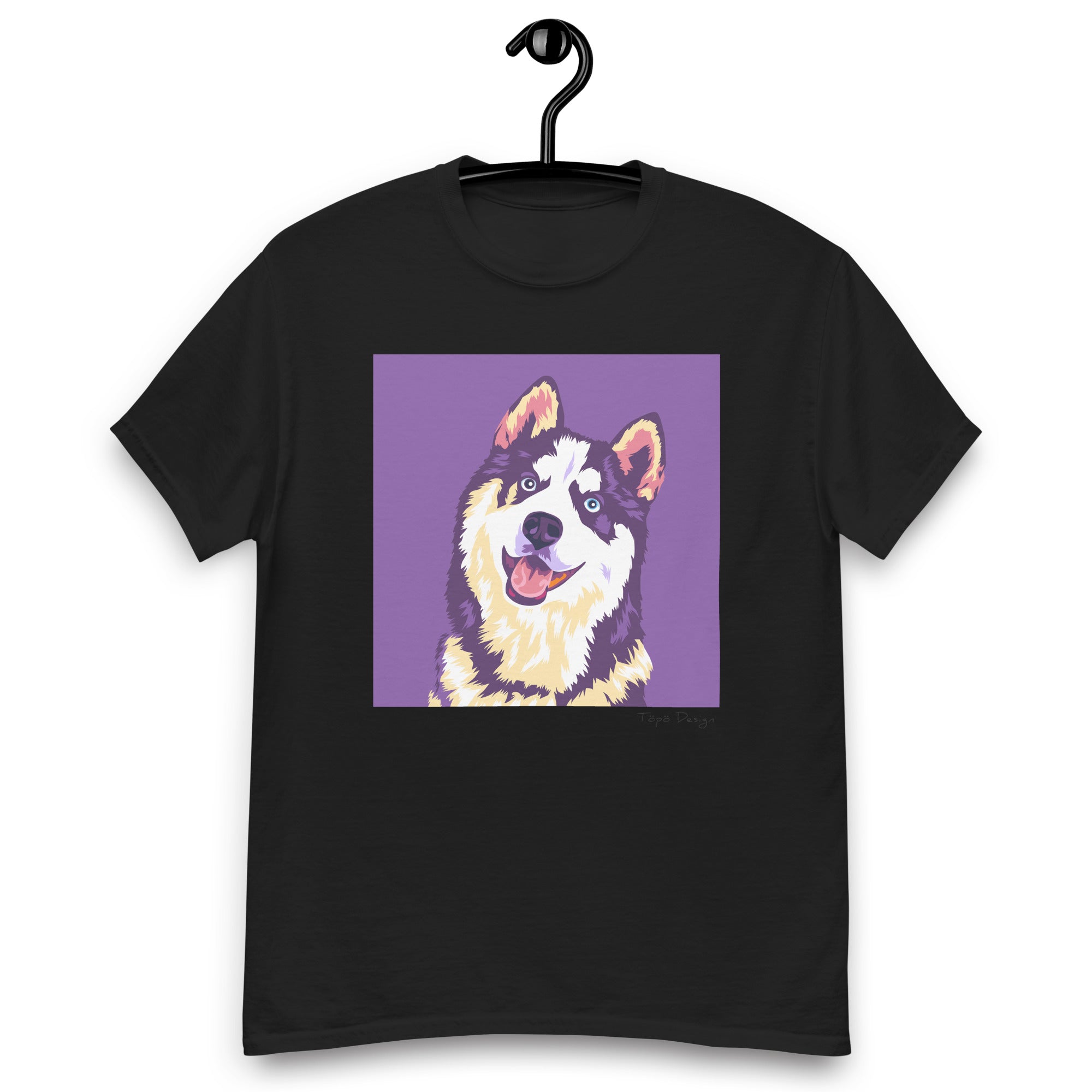 Husky T-paita, Pop Art