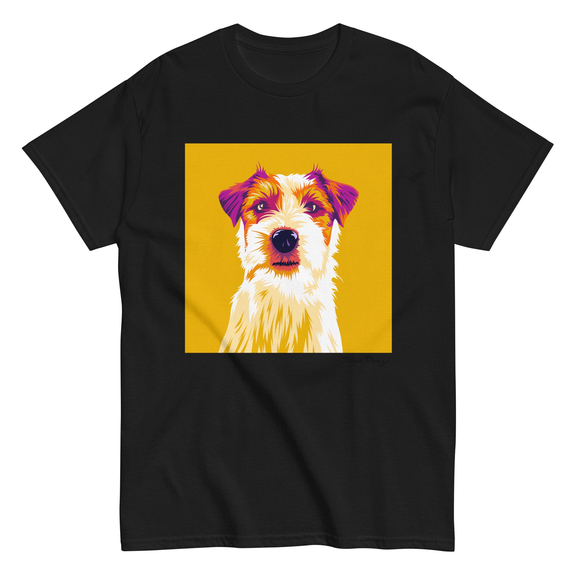 Jackrusselinterrieri T-paita, Pop Art