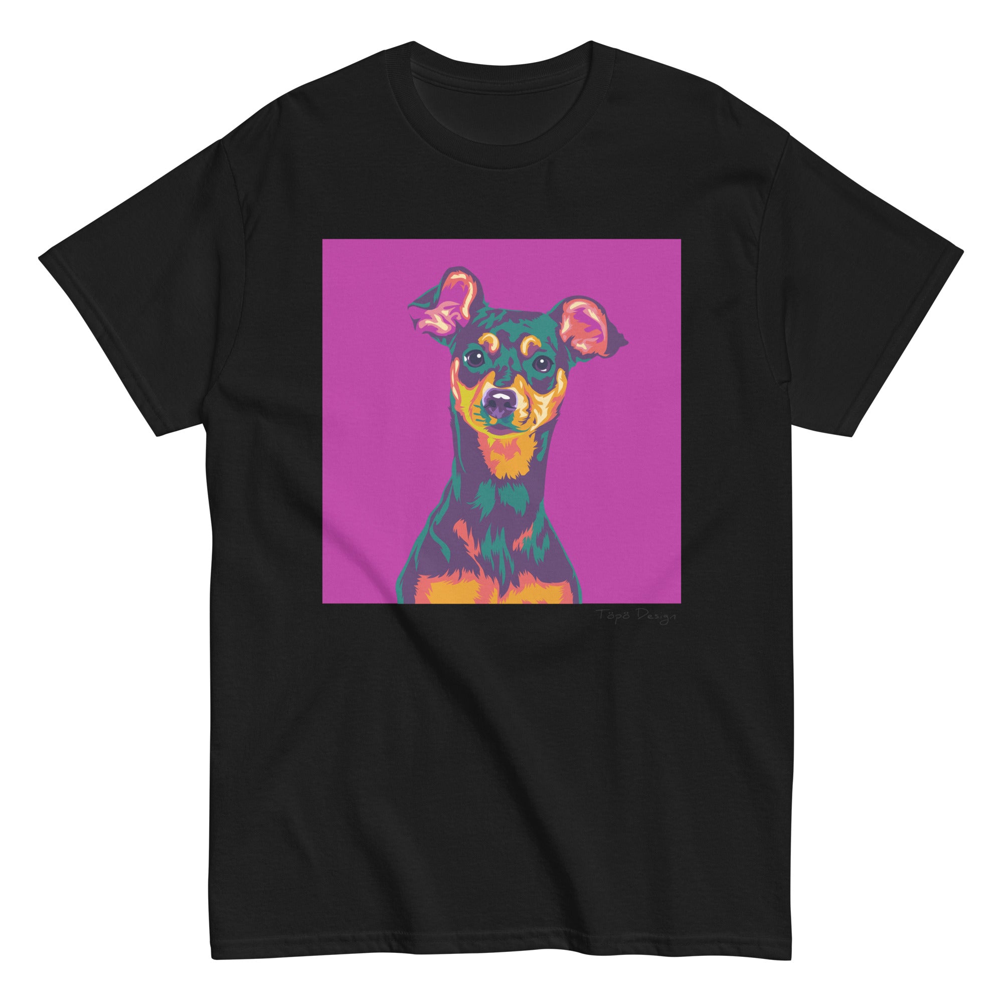 Kääpiöpinseri T-paita, Pop Art