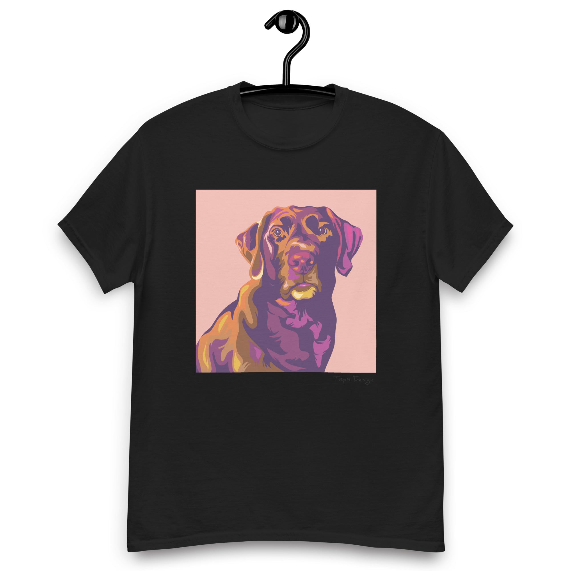 Labradorinnoutaja T-paita, Pop Art