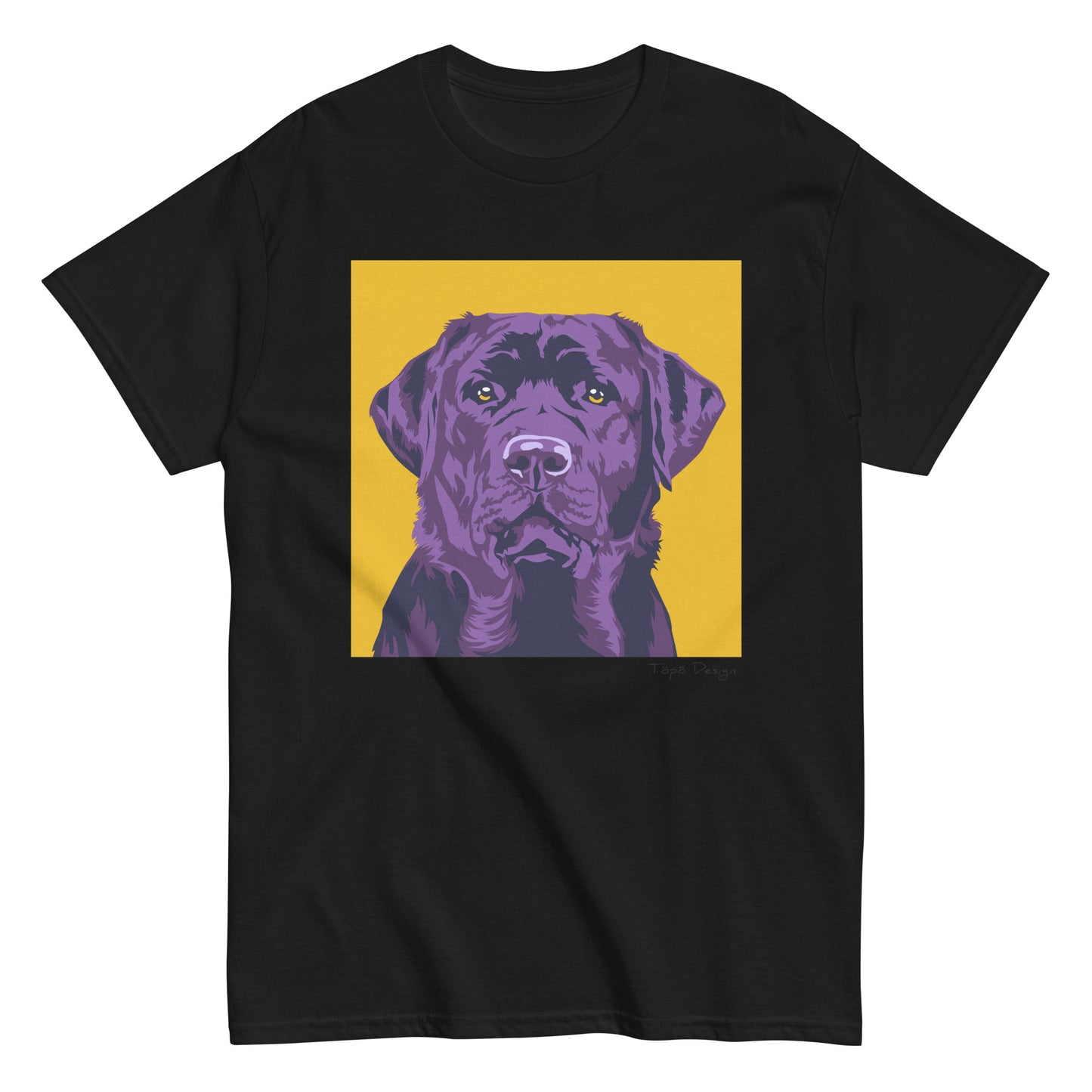 Labradorinnoutaja T-paita, Pop Art