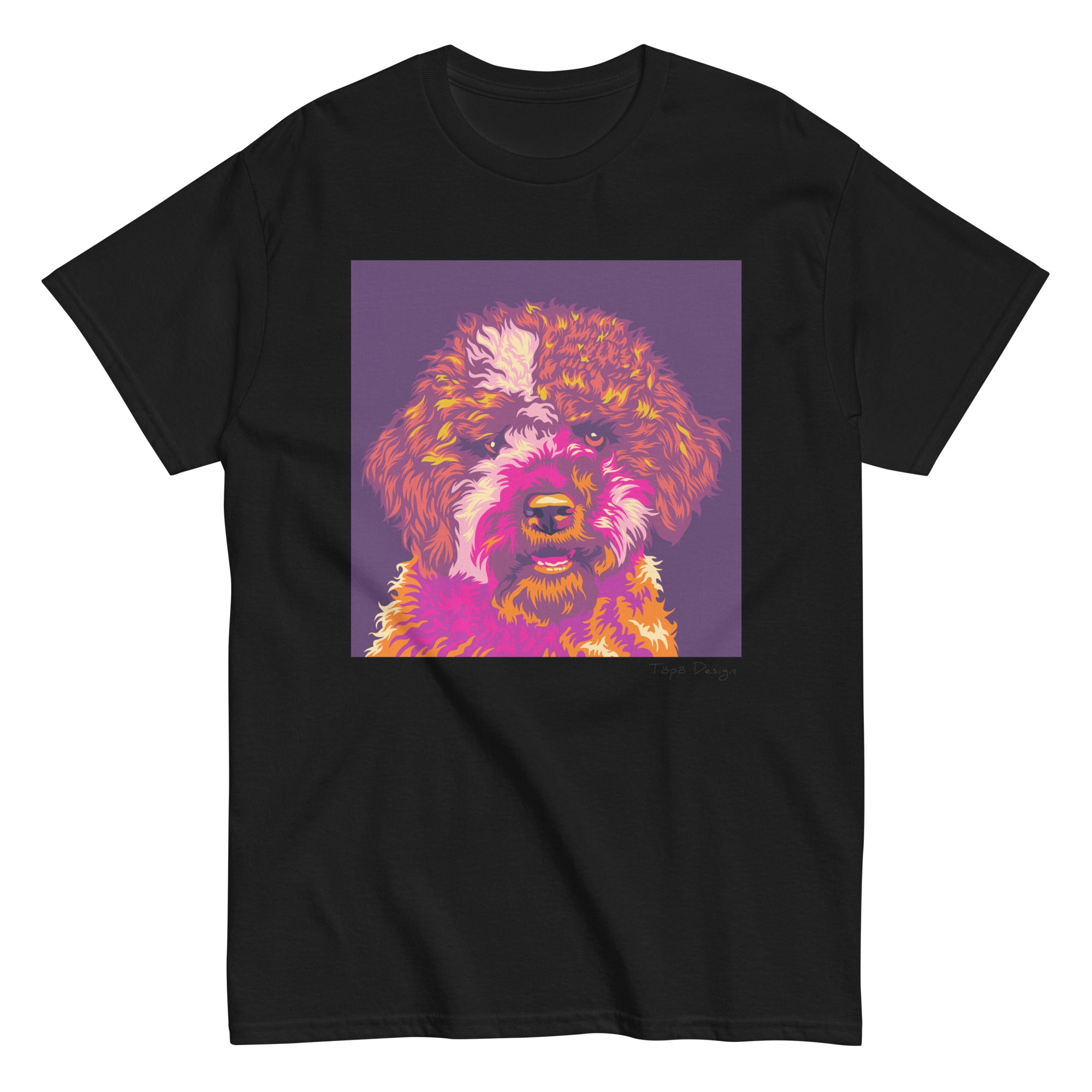 Lagotto romagnolo T-paita, Pop Art