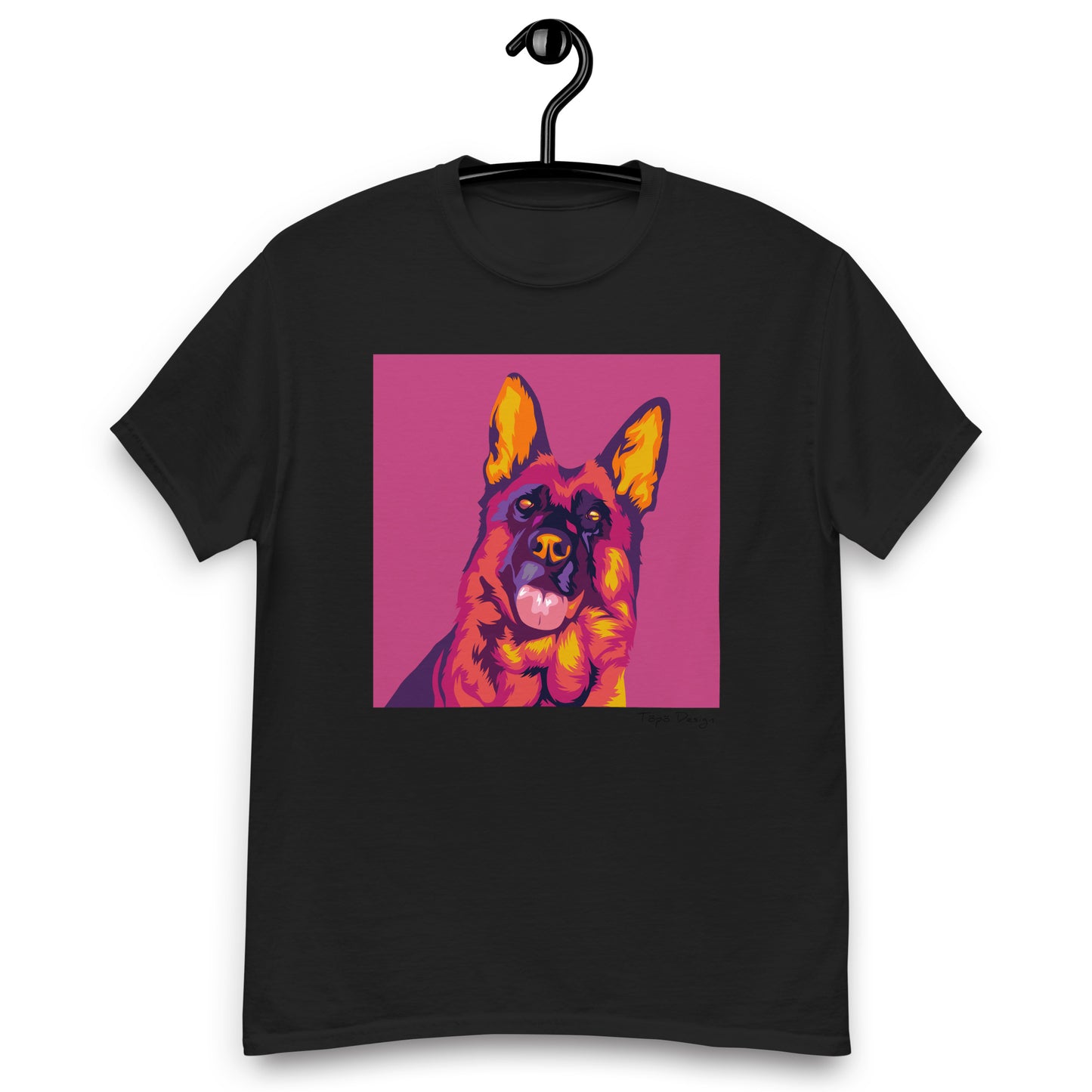 Saksanpaimenkoira T-paita, Pop Art