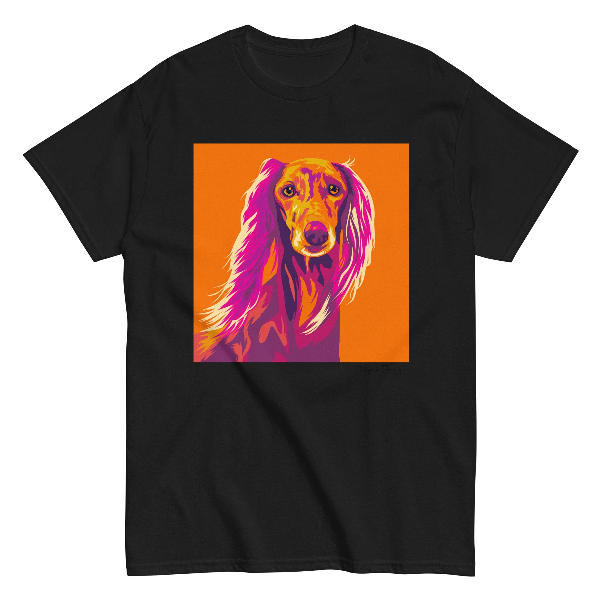 Saluki T-paita, Pop Art