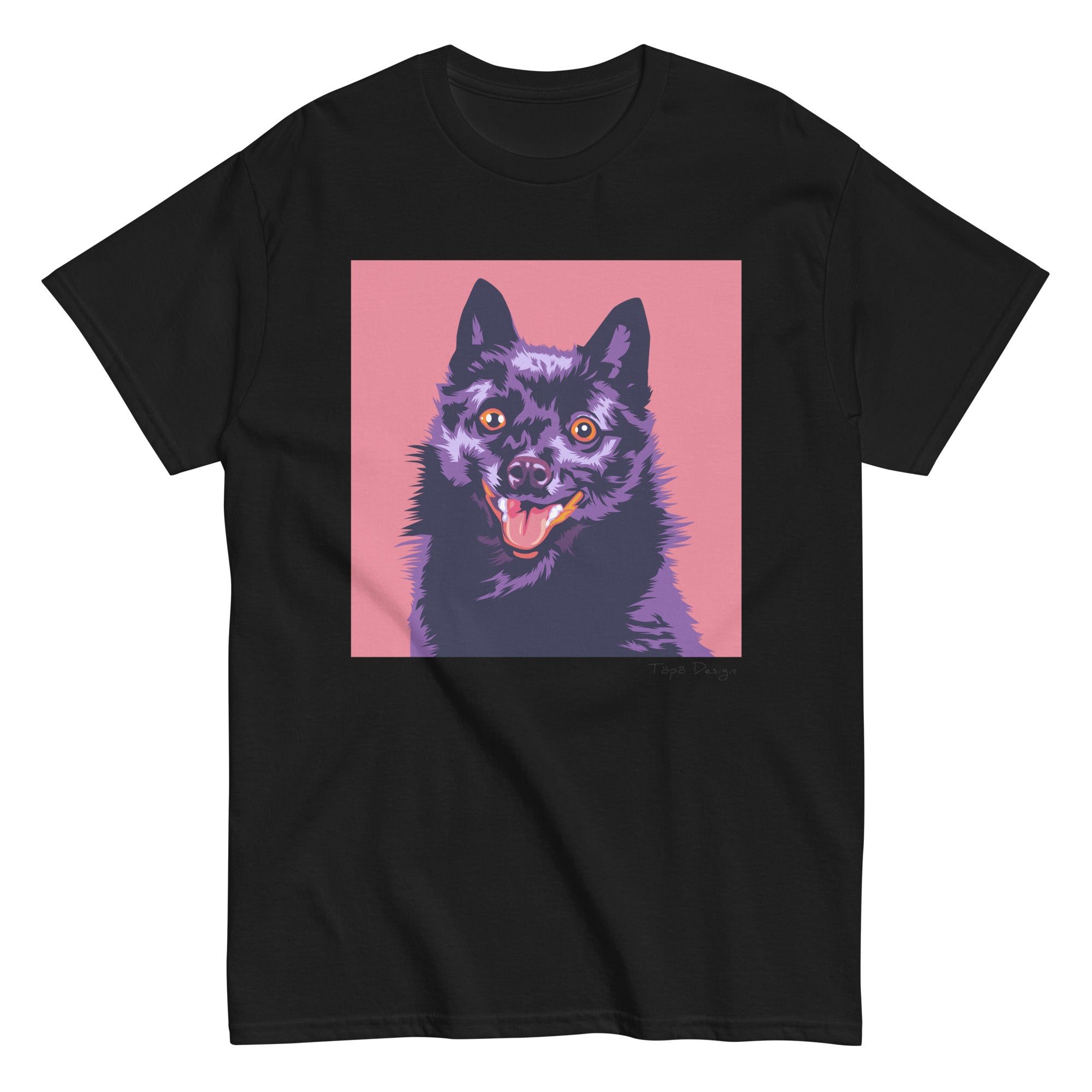 Schipperke T-paita, Pop Art
