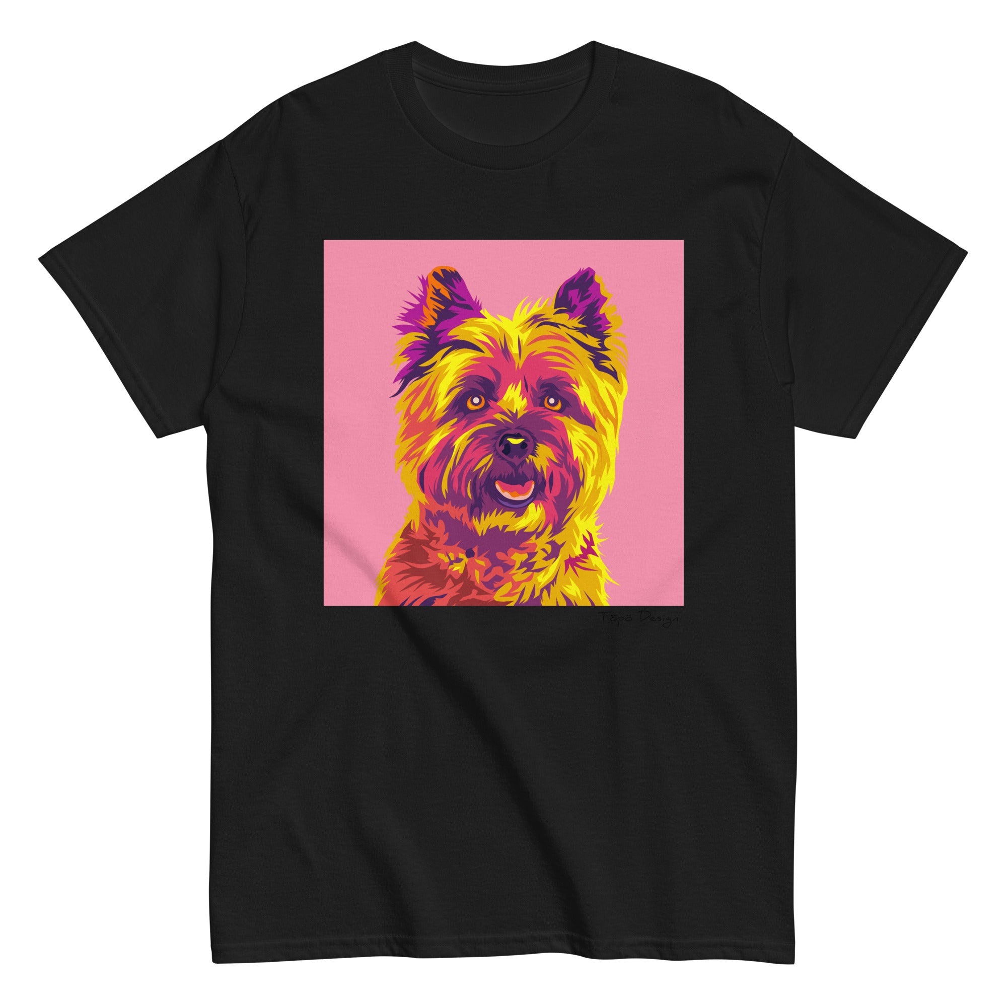 Cairnterrieri T-paita, Pop Art