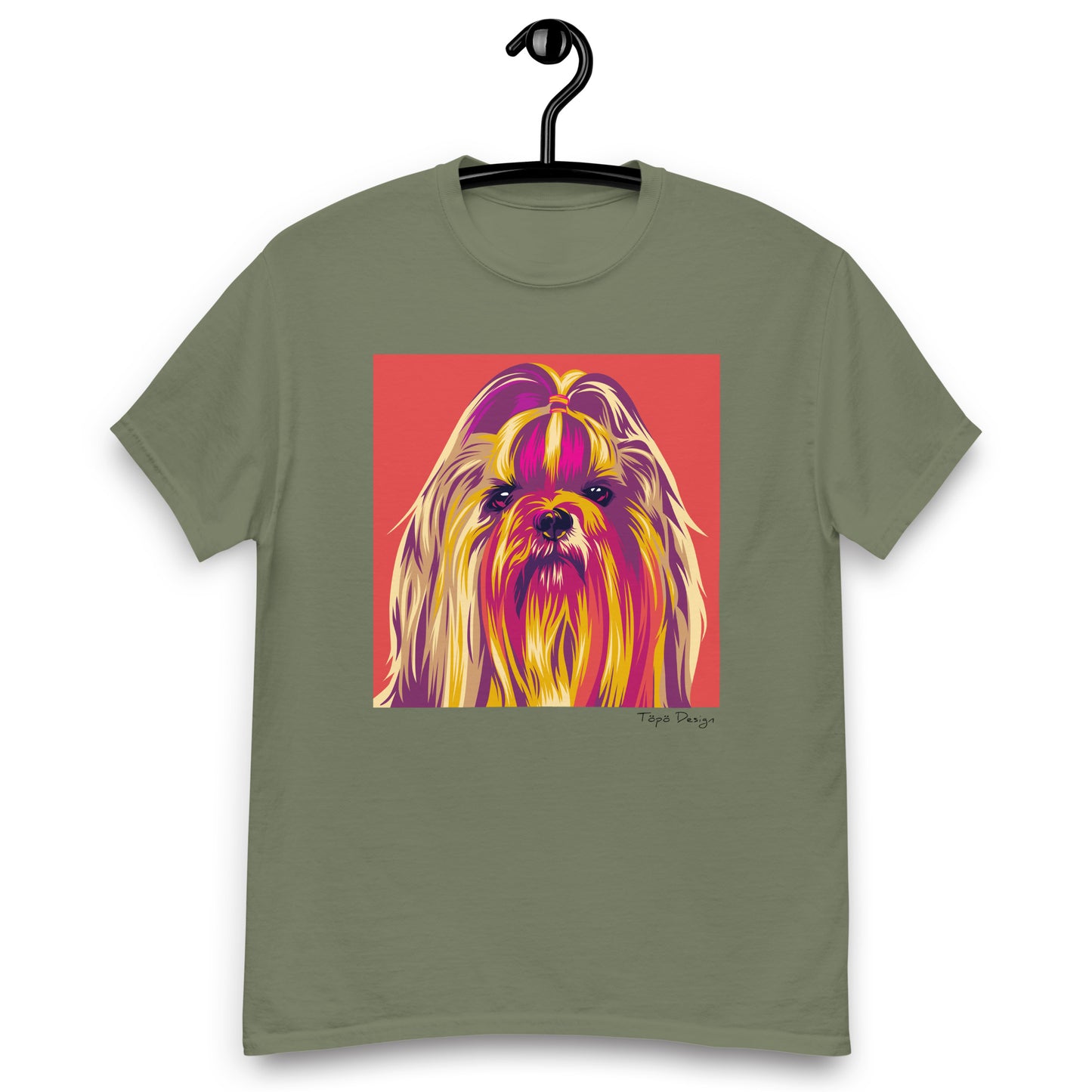 Shih tzu T-paita, Pop Art