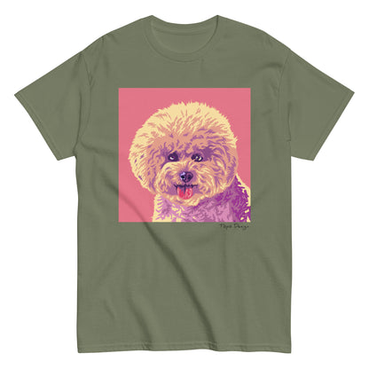 Bichon frisé T-paita, Pop Art