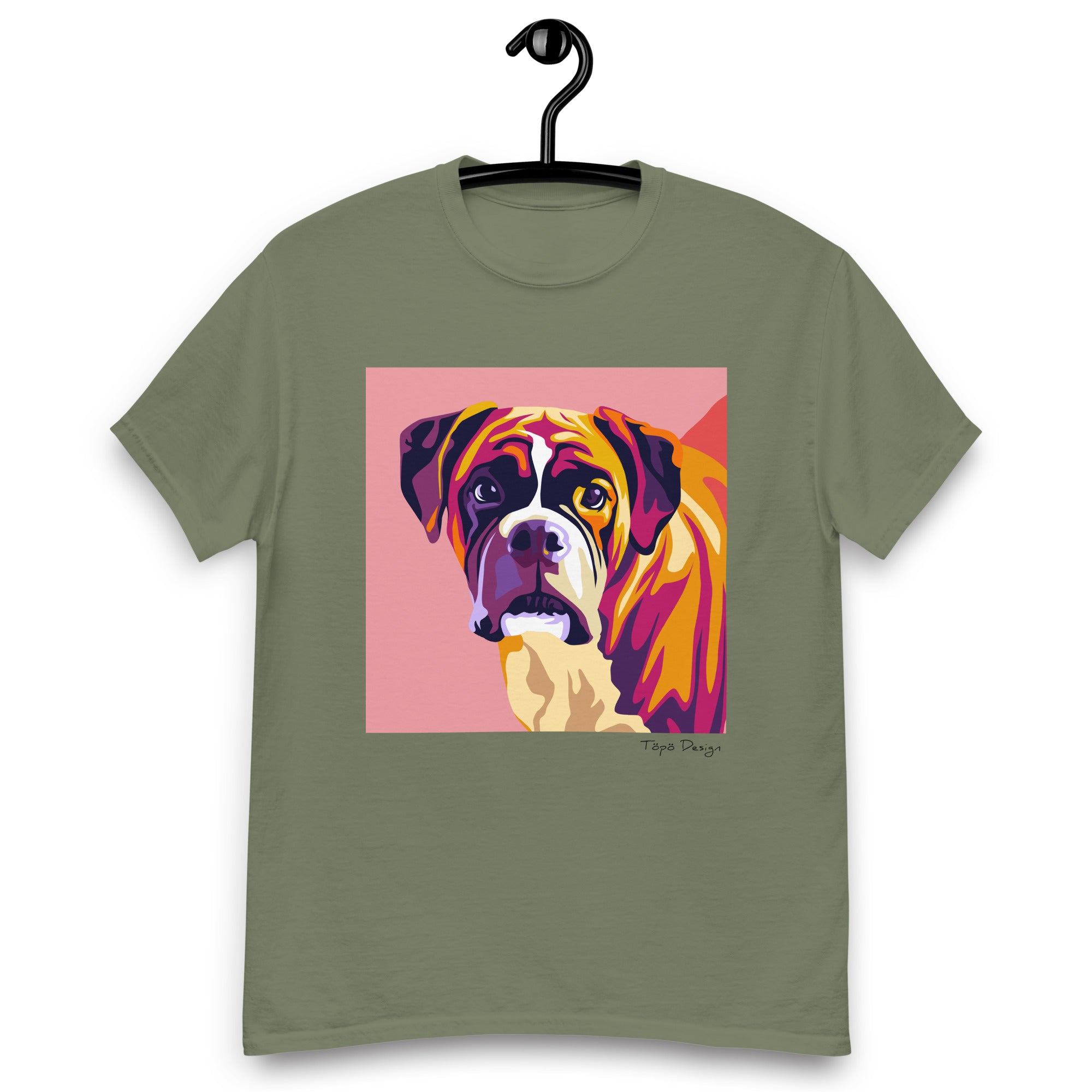 Bokseri T-paita, Pop Art