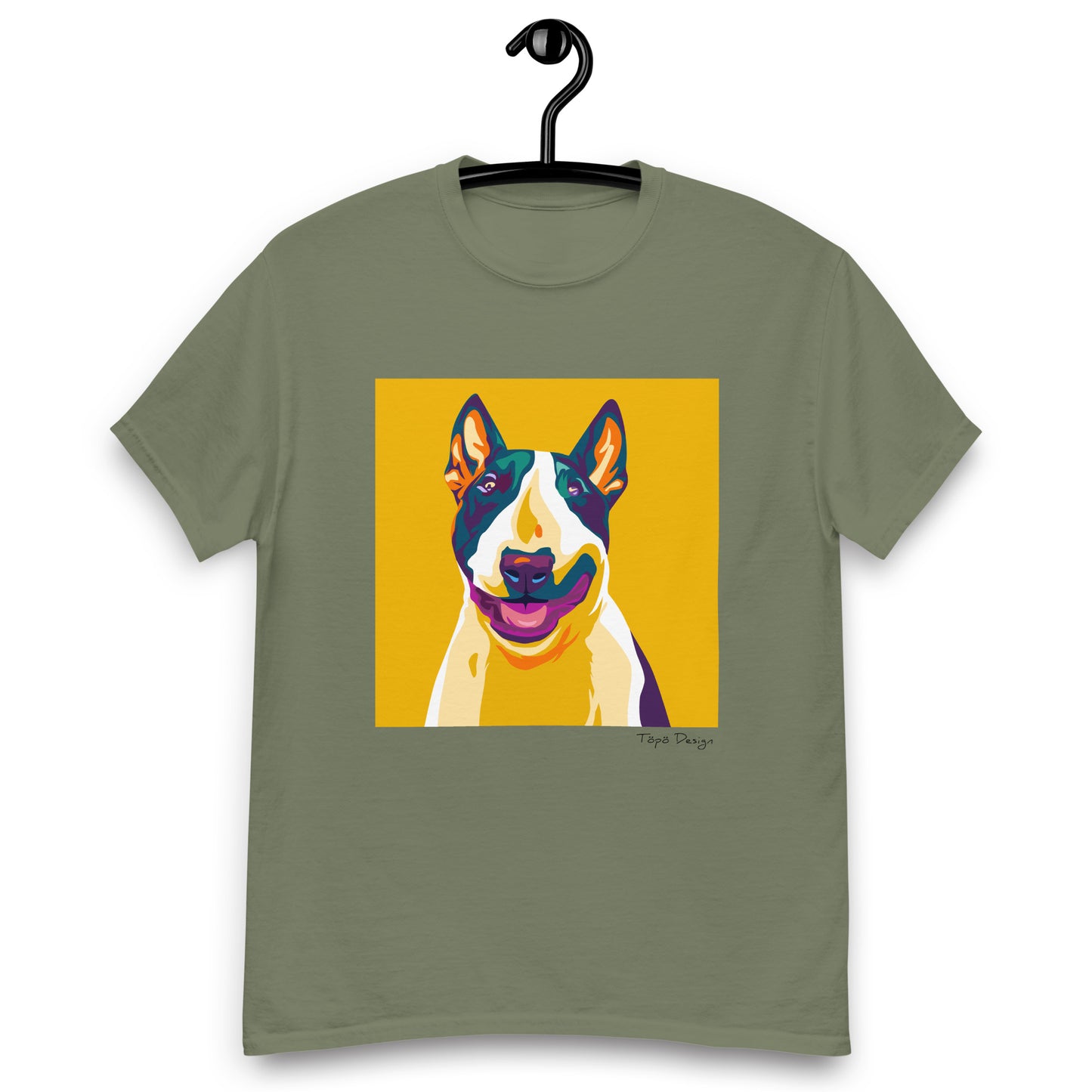 Bullterrieri T-paita, Pop Art