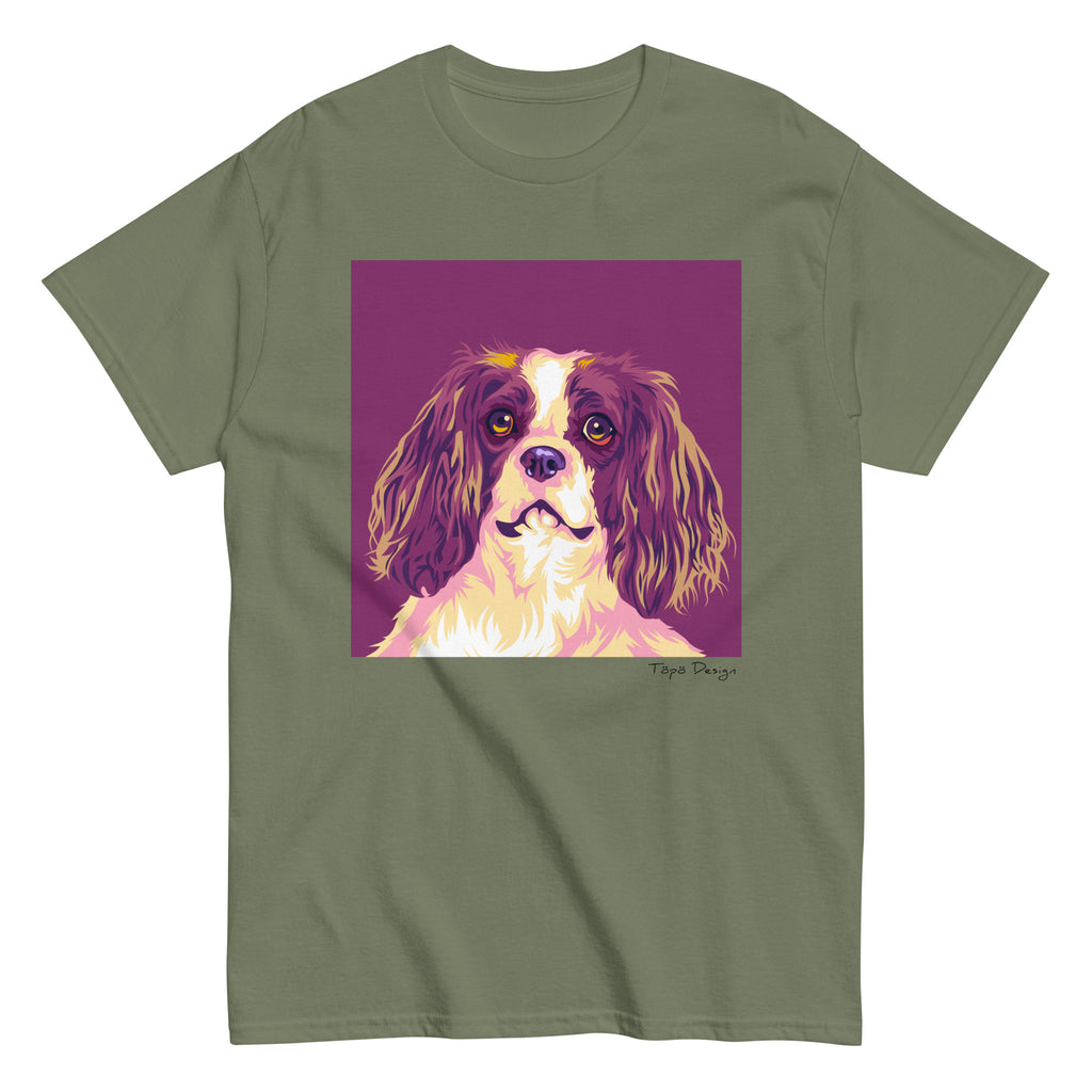 Cavalier Kingcharlesinspanieli T-paita, Pop Art