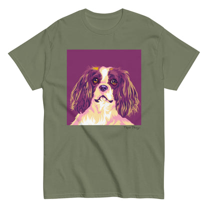 Cavalier Kingcharlesinspanieli T-paita, Pop Art