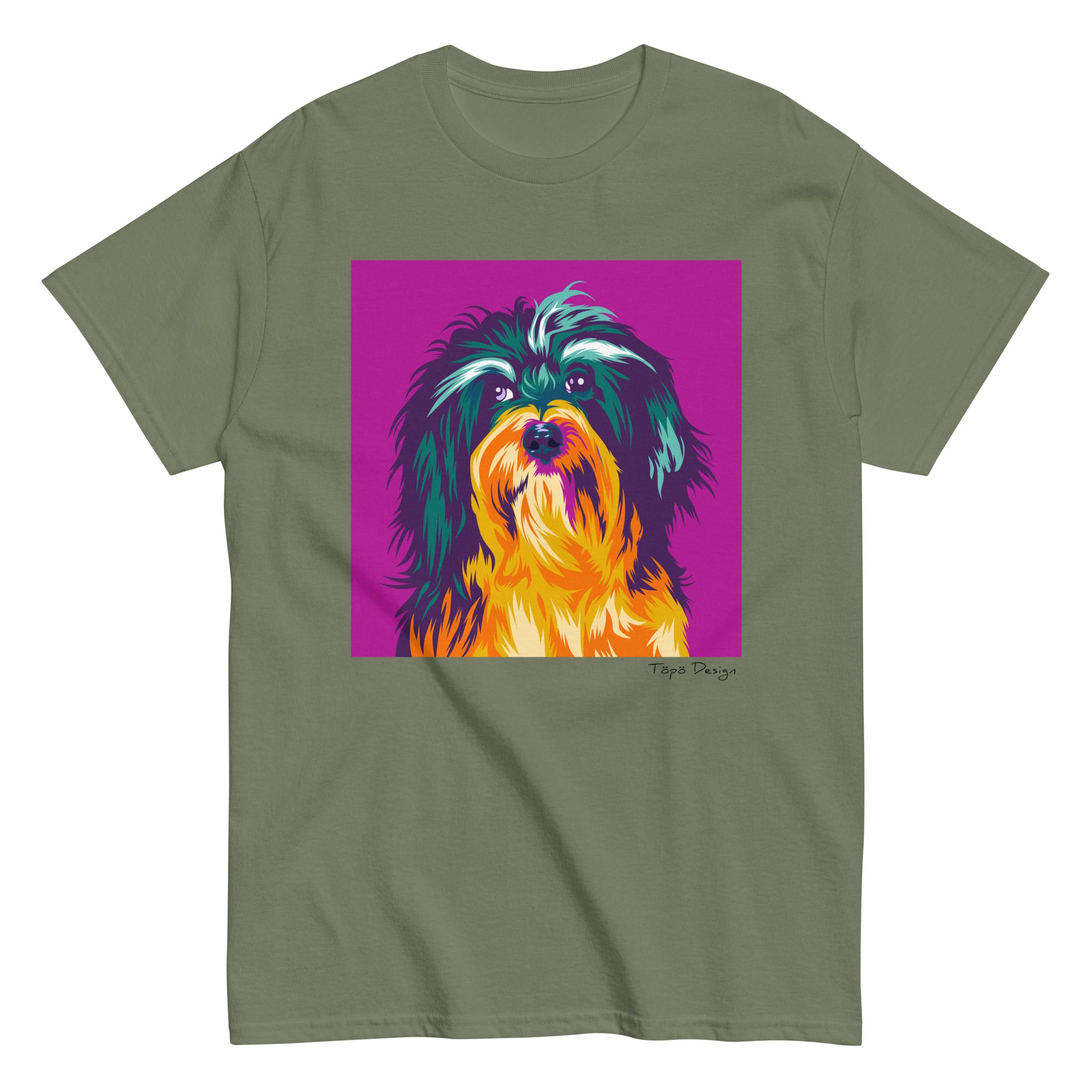 Havannankoira T-paita, Pop Art