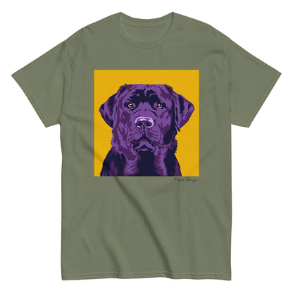 Labradorinnoutaja T-paita, Pop Art