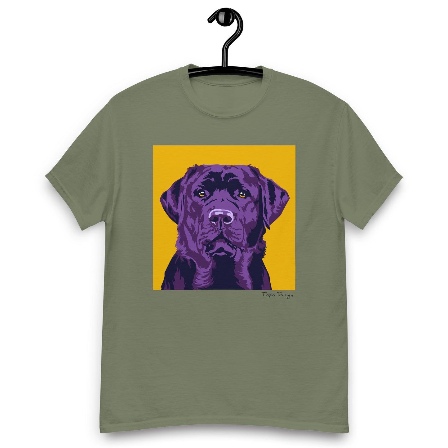 Labradorinnoutaja T-paita, Pop Art