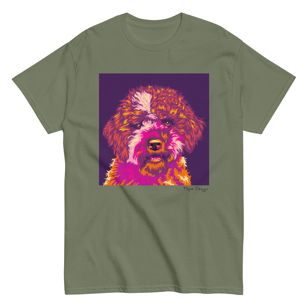 Lagotto romagnolo T-paita, Pop Art