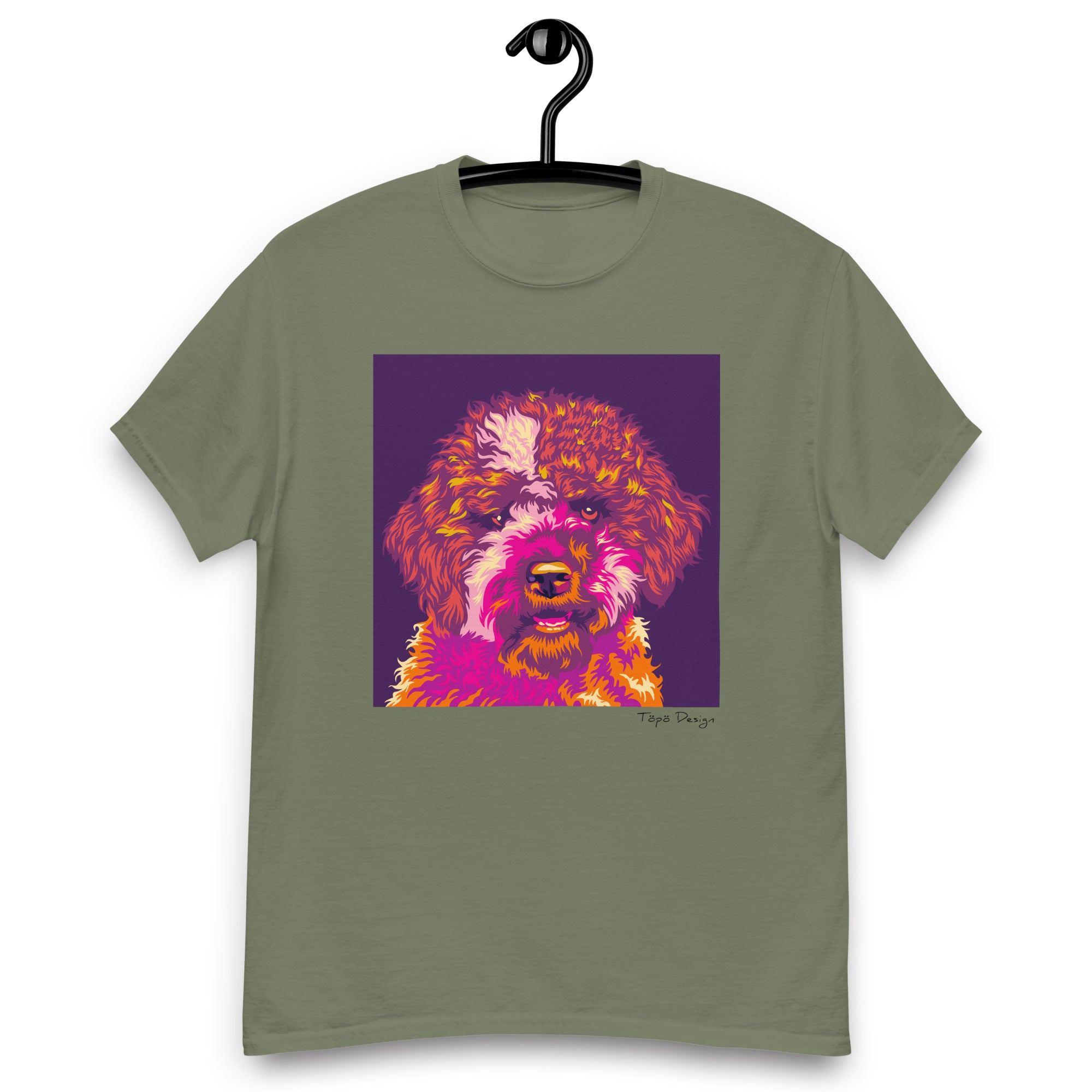 Lagotto romagnolo T-paita, Pop Art