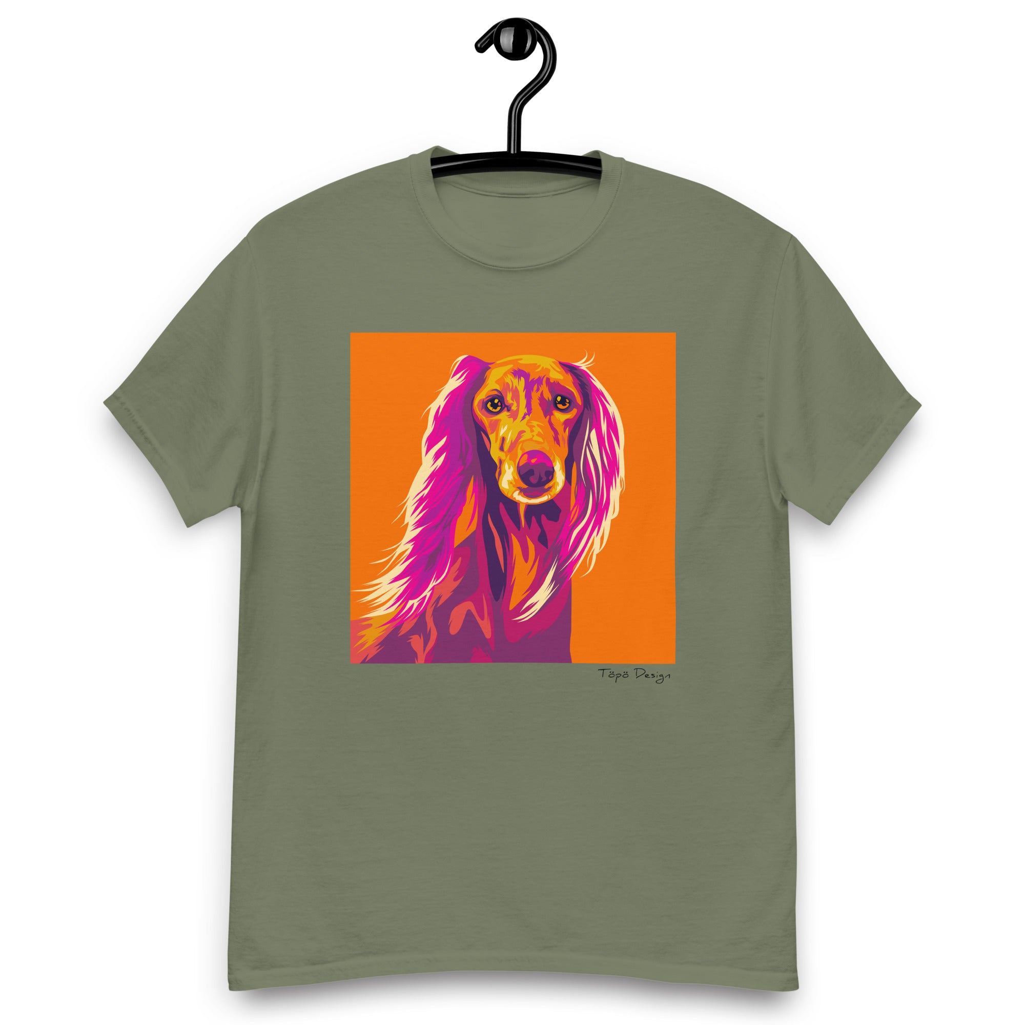 Saluki T-paita, Pop Art