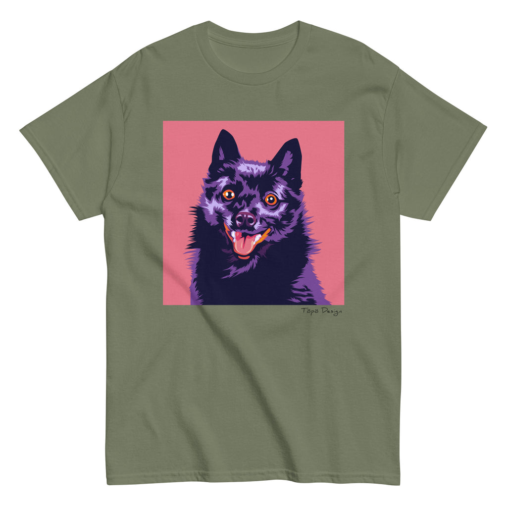 Schipperke T-paita, Pop Art