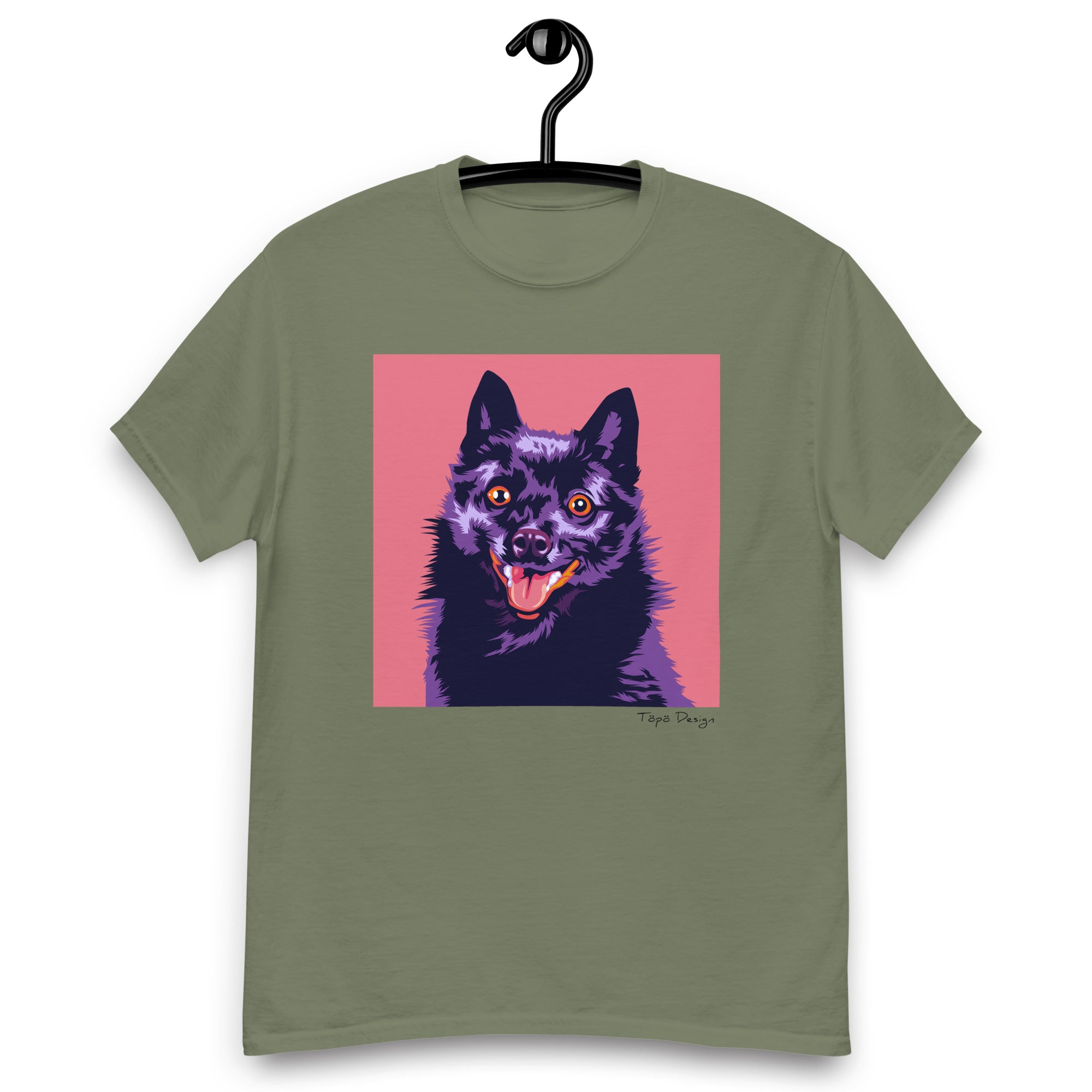 Schipperke T-paita, Pop Art