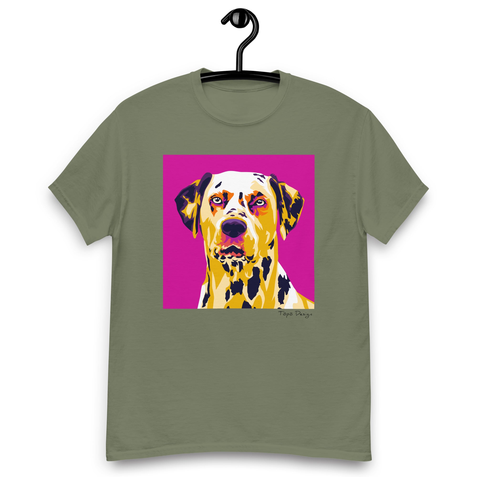 Dalmatiankoira T-paita, Pop Art