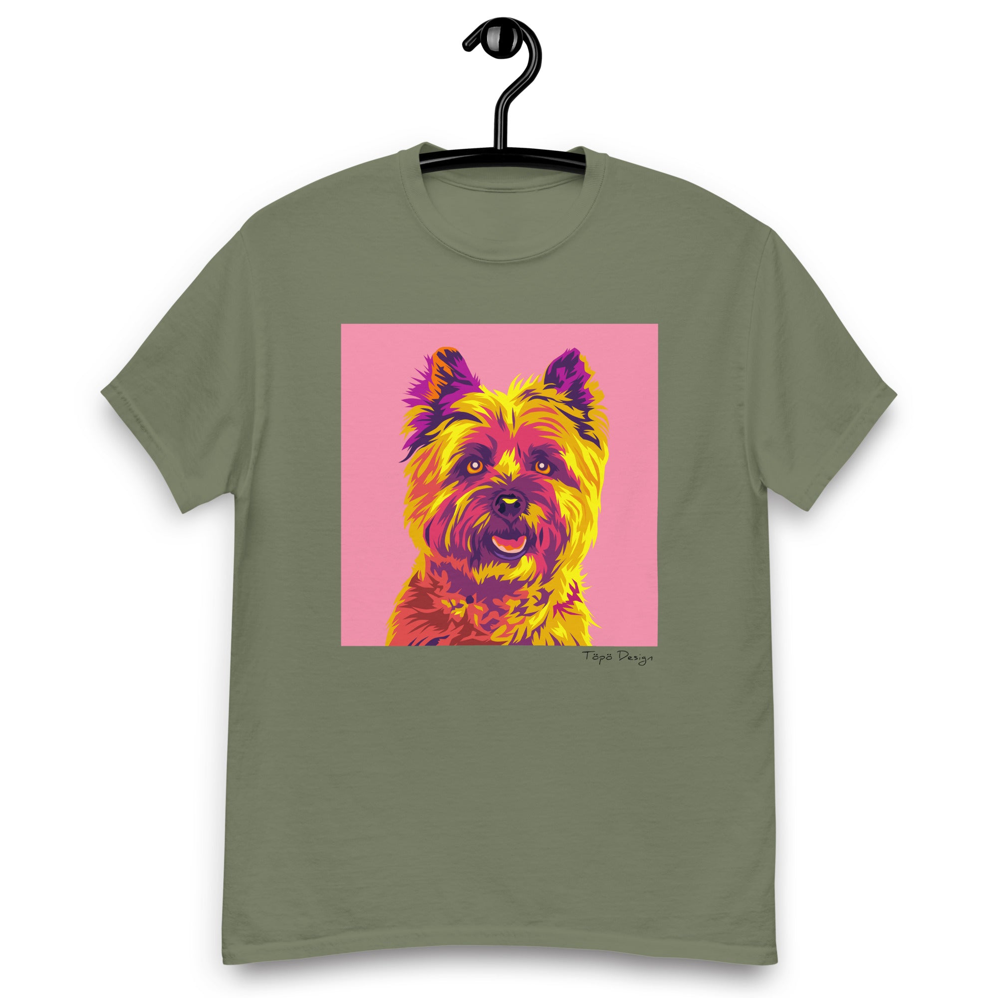 Cairnterrieri T-paita, Pop Art