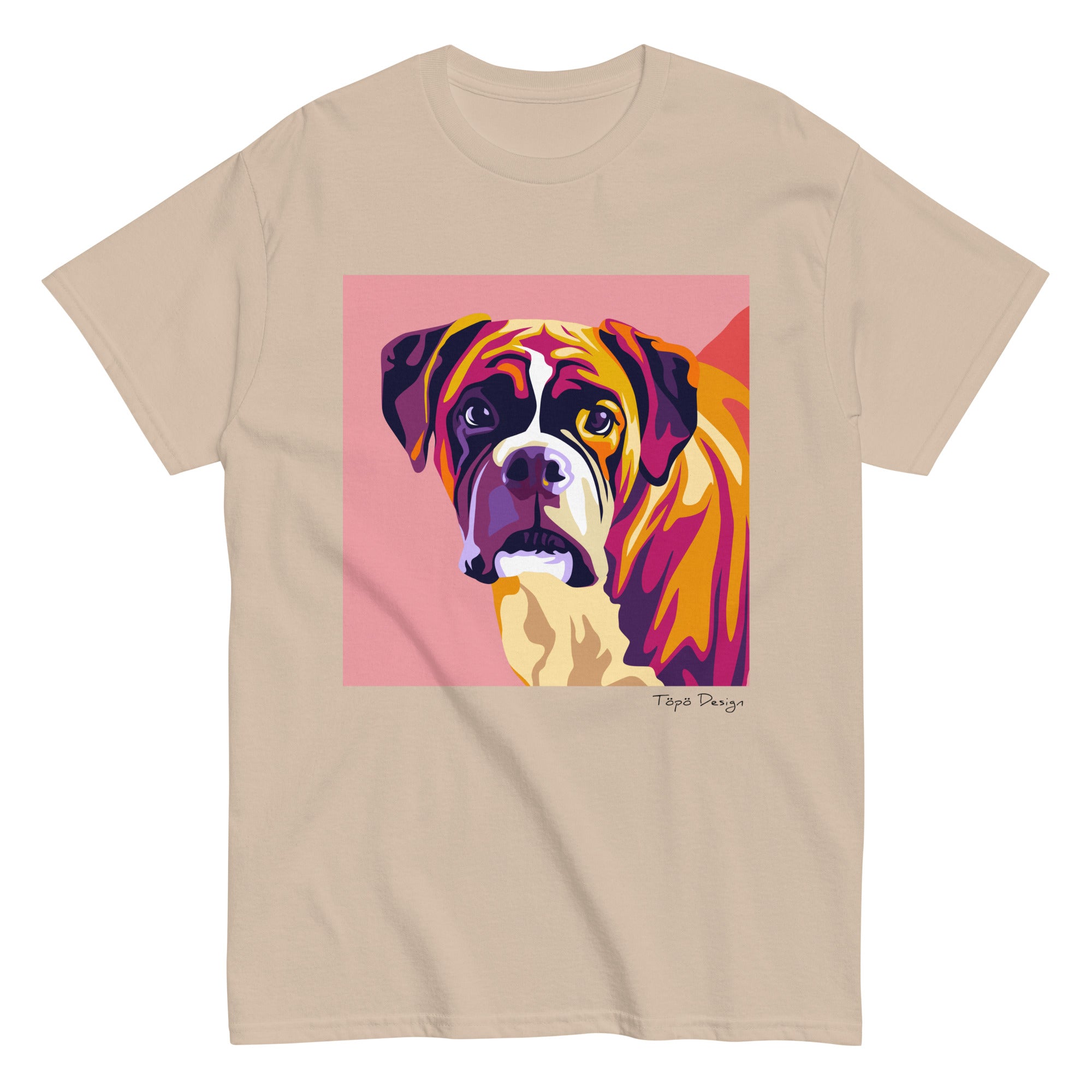 Bokseri T-paita, Pop Art