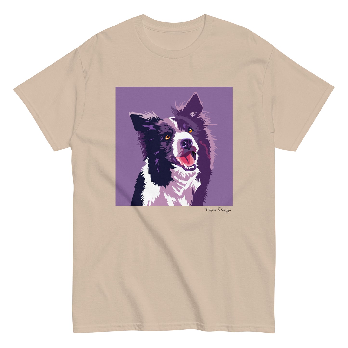 Bordercollie T-paita, Pop Art