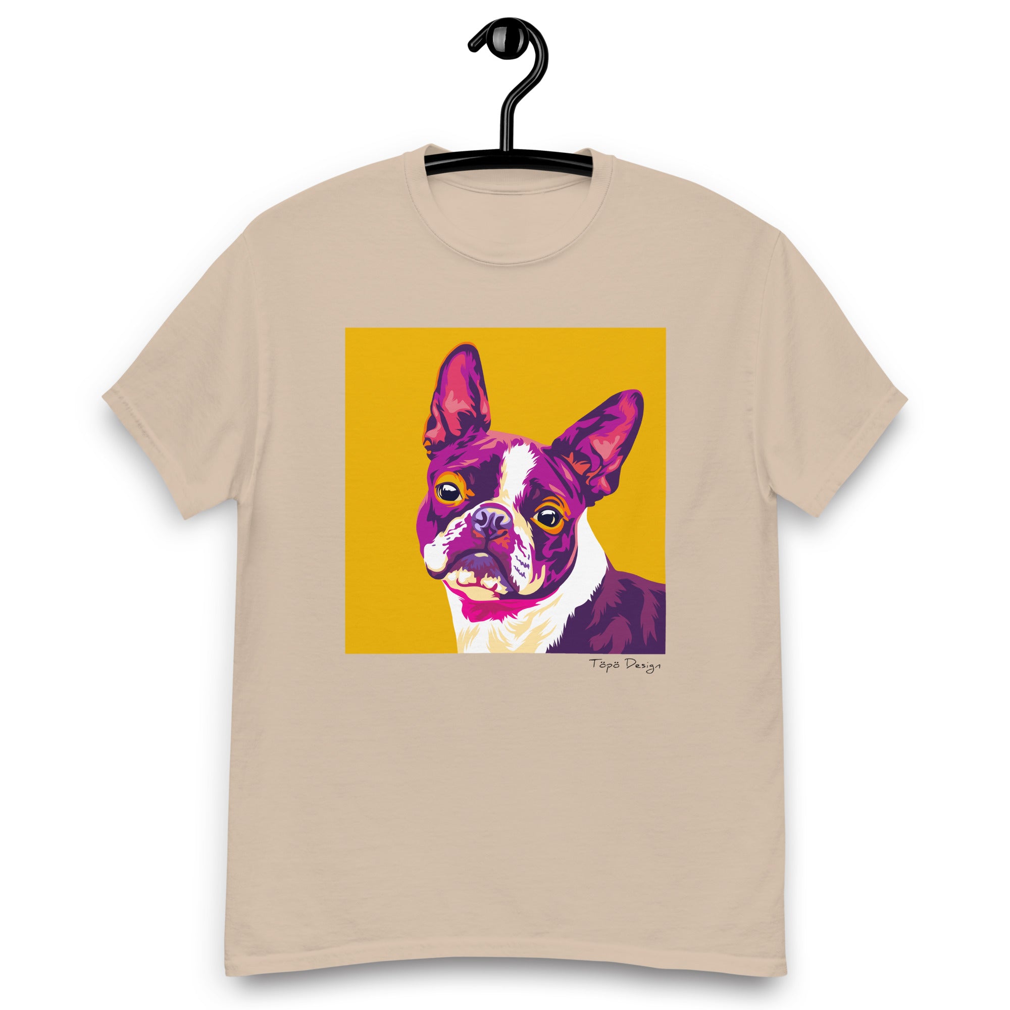 Bostoninterrieri T-paita, Pop Art