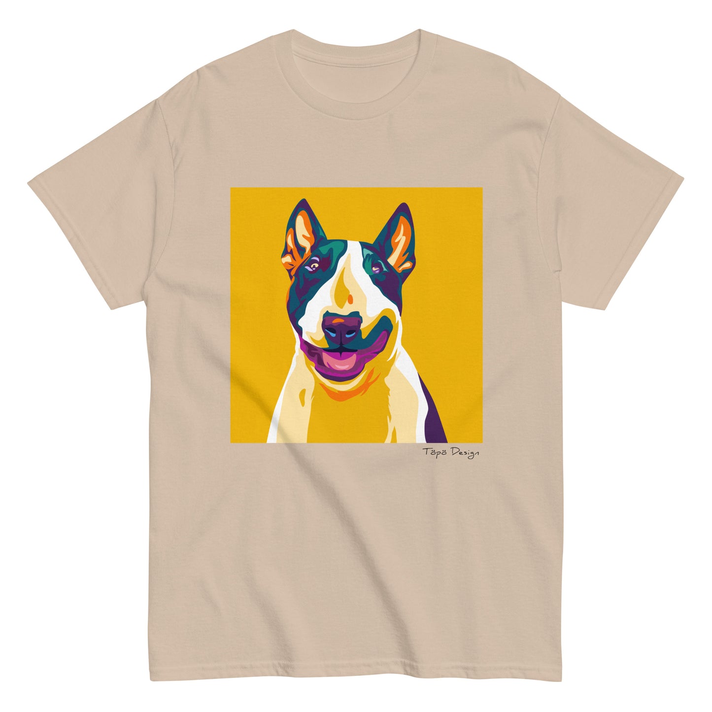 Bullterrieri T-paita, Pop Art