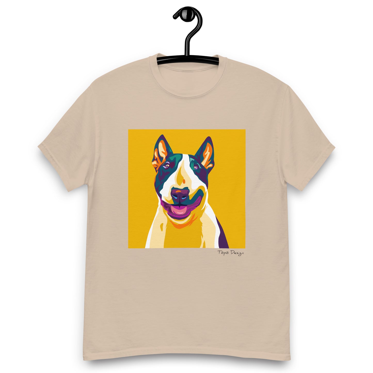 Bullterrieri T-paita, Pop Art