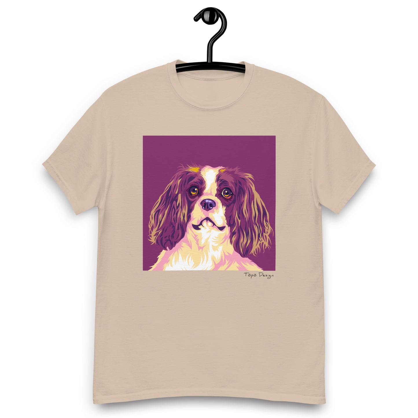 Cavalier Kingcharlesinspanieli T-paita, Pop Art